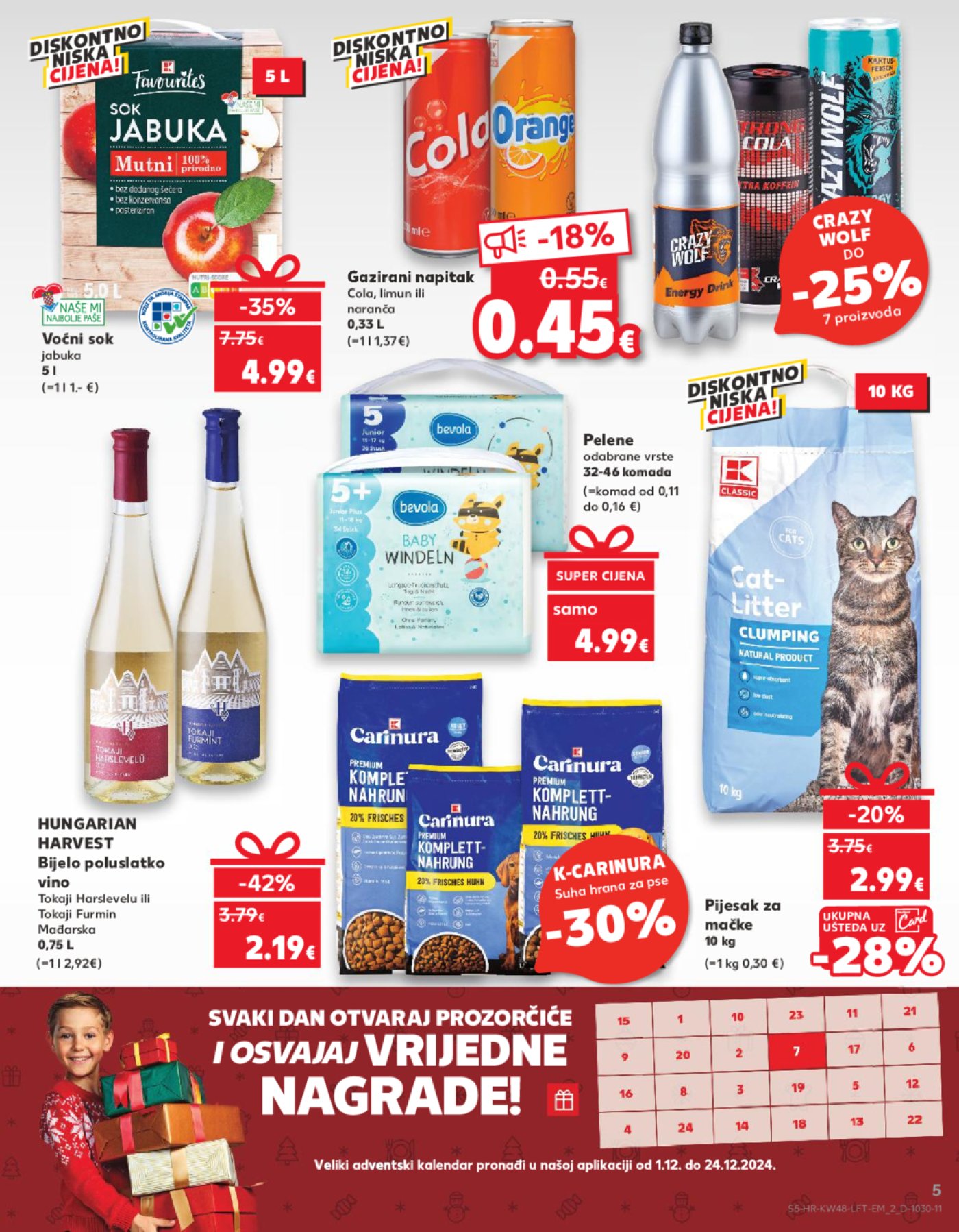 Kaufland katalog Akcija 27.11.-03.12.2024. Odabrane poslovnice