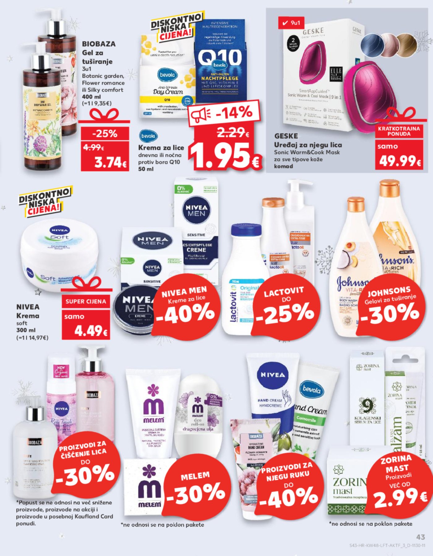 Kaufland katalog Akcija 27.11.-03.12.2024. Odabrane poslovnice