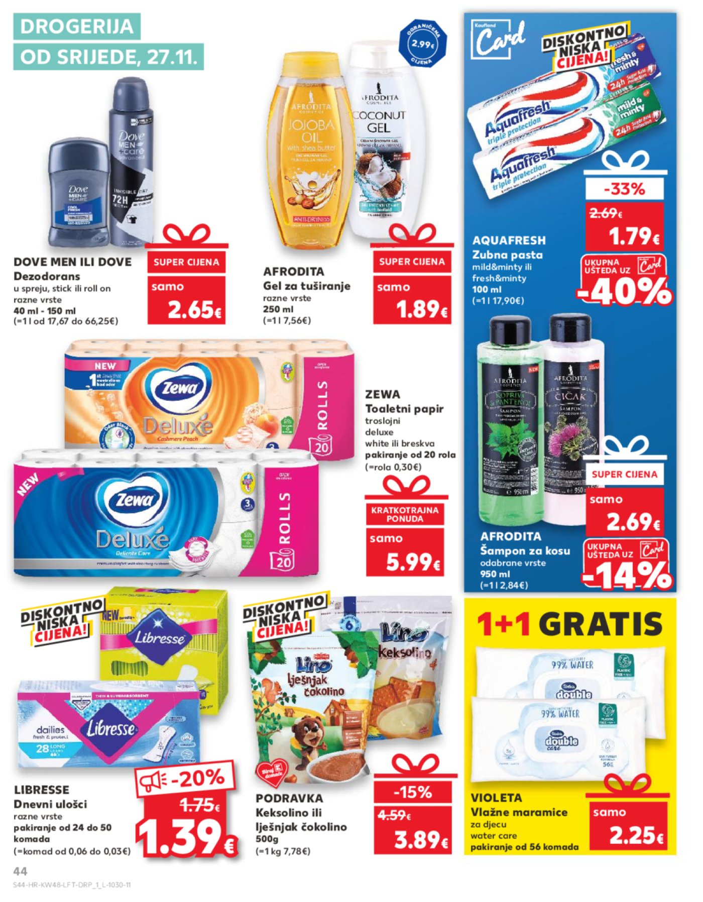 Kaufland katalog Akcija 27.11.-03.12.2024. Odabrane poslovnice