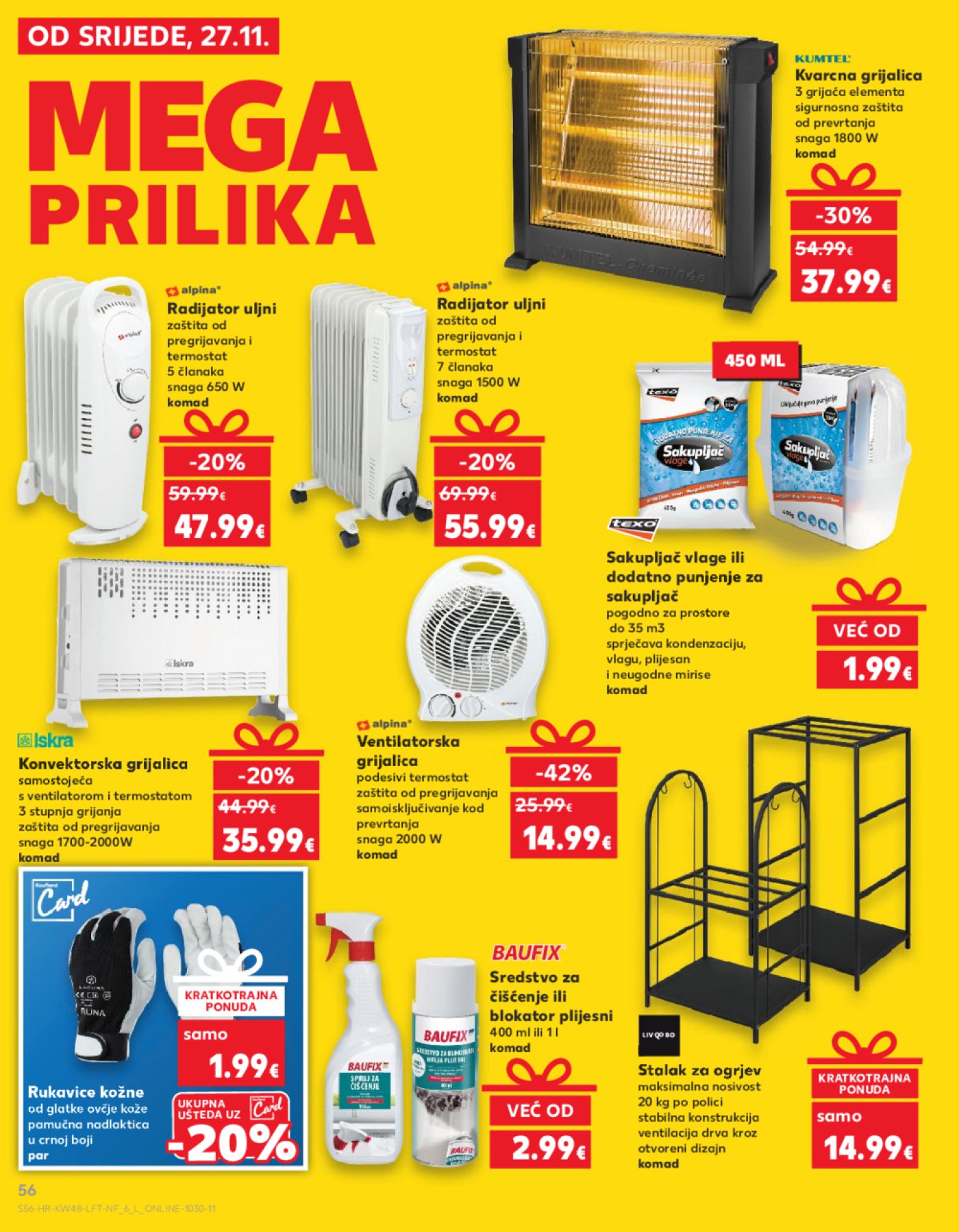 Kaufland katalog Akcija 27.11.-03.12.2024. Odabrane poslovnice