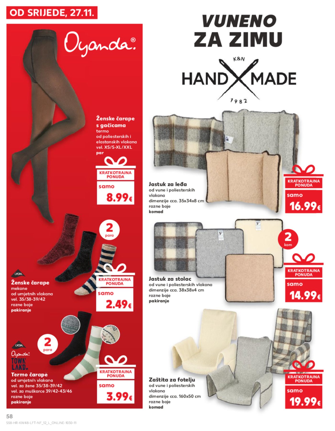 Kaufland katalog Akcija 27.11.-03.12.2024. Odabrane poslovnice