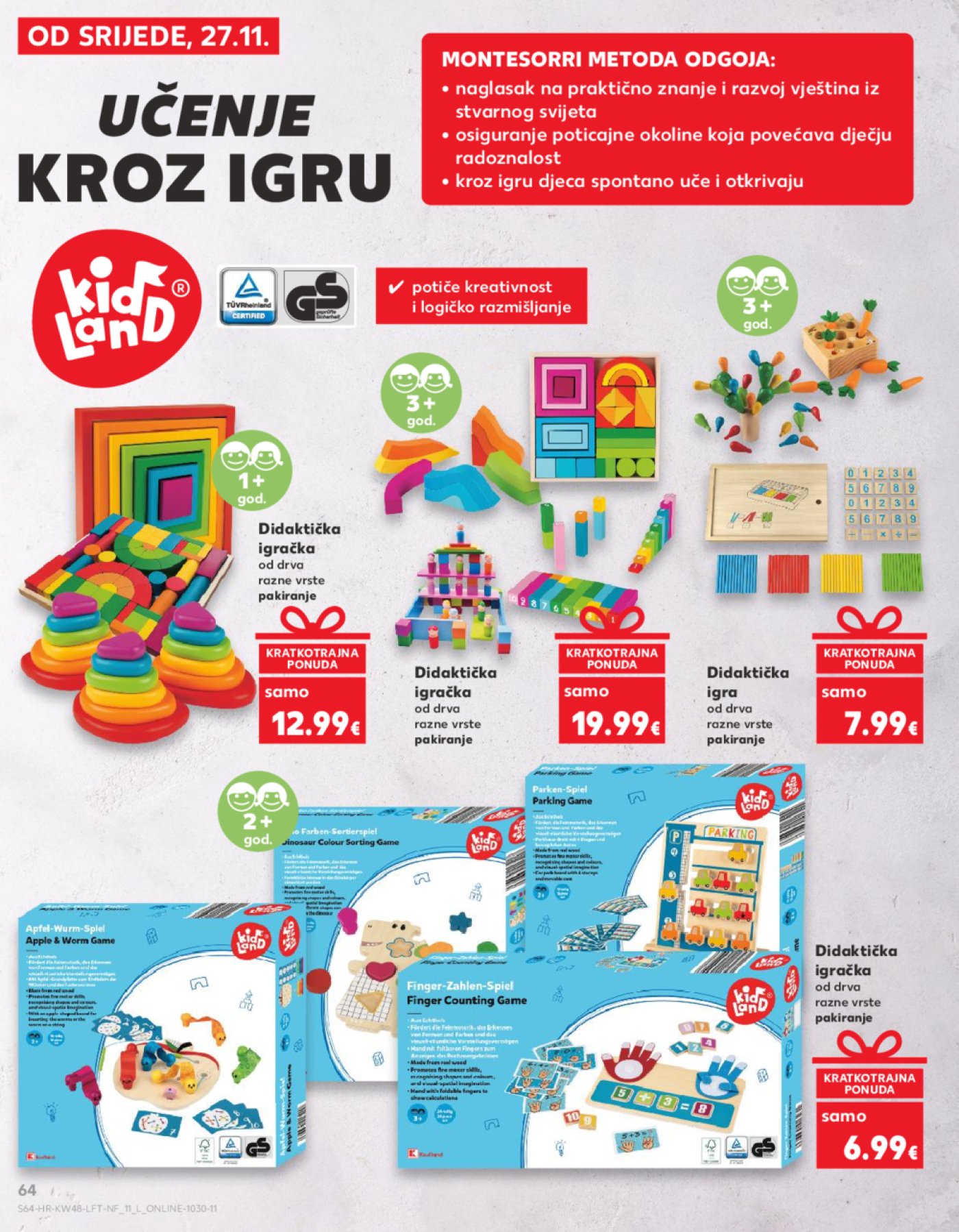 Kaufland katalog Akcija 27.11.-03.12.2024. Odabrane poslovnice