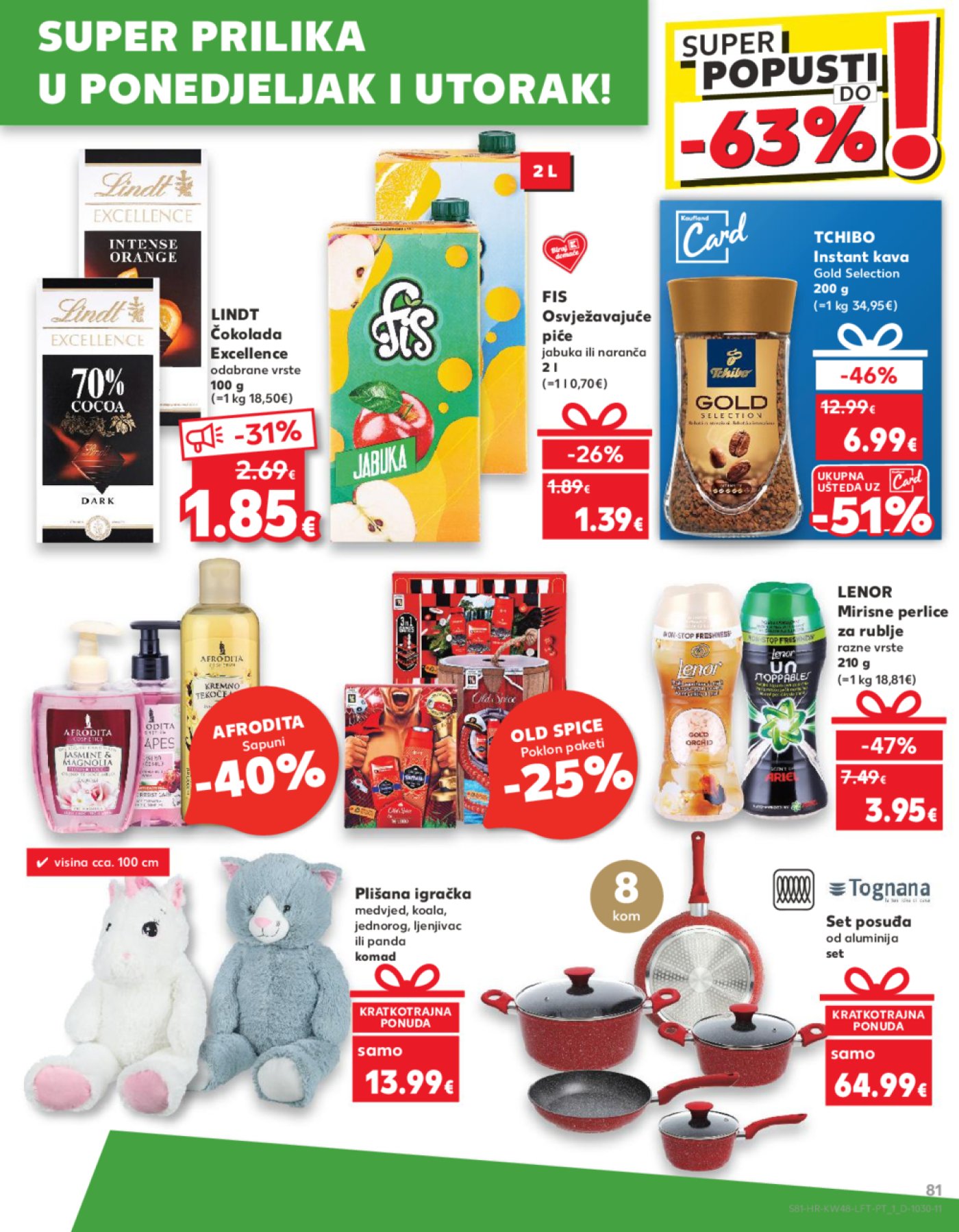 Kaufland katalog Akcija 27.11.-03.12.2024. Odabrane poslovnice