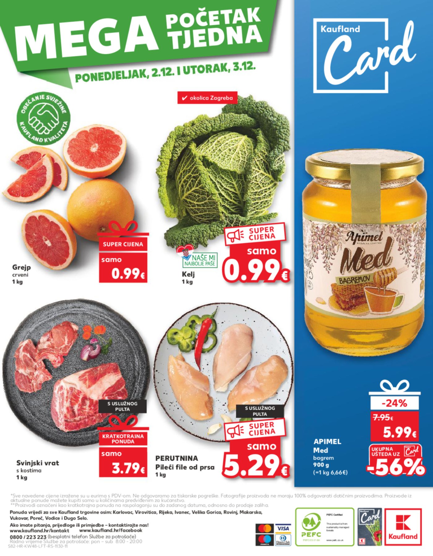 Kaufland katalog Akcija 27.11.-03.12.2024. Odabrane poslovnice