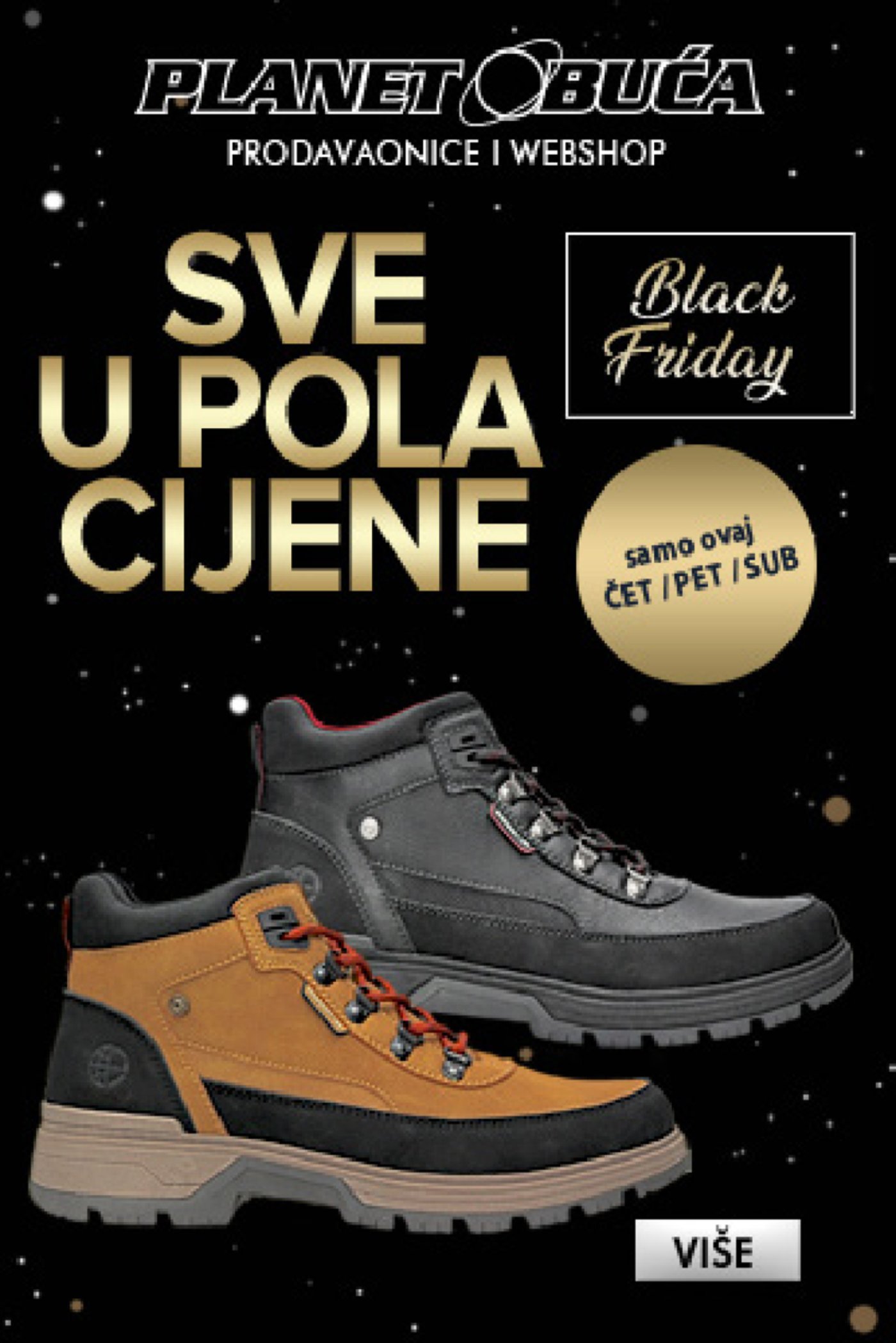 Planet Obuća katalog Black Friday 28.11.-30.11.2024.