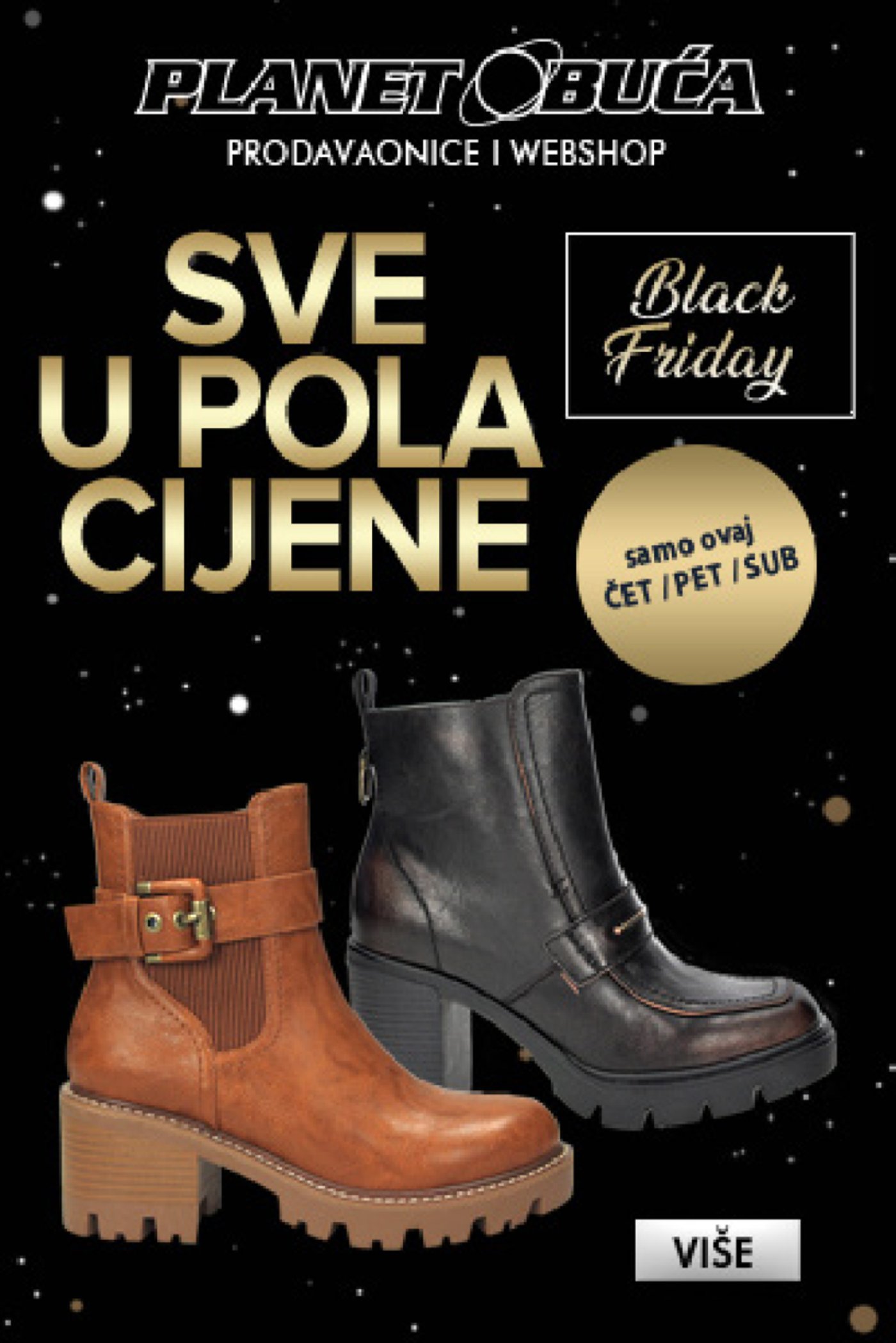 Planet Obuća katalog Black Friday 28.11.-30.11.2024.