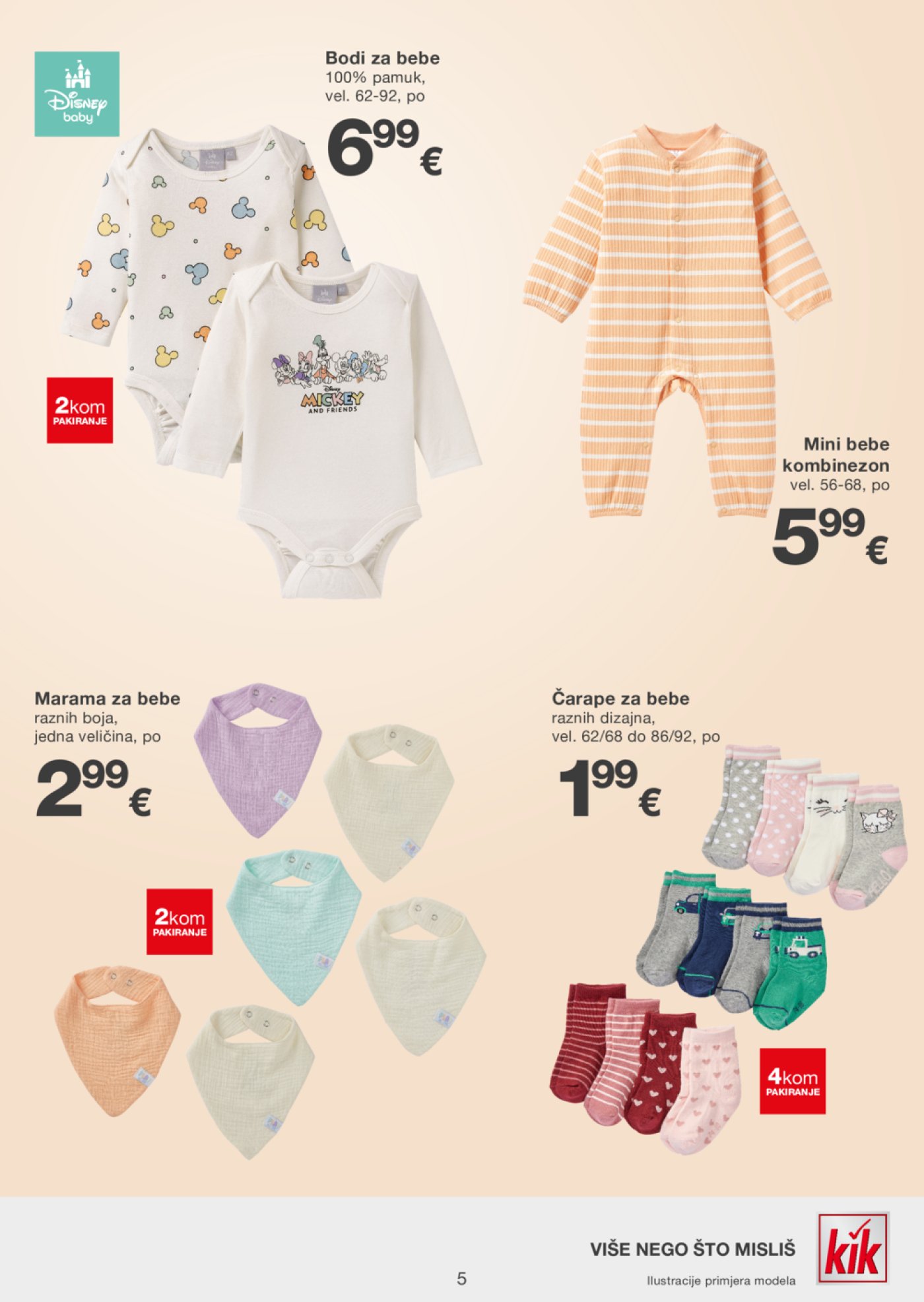 KiK katalog Više radosti za bebe 07.02.-16.02.2025.