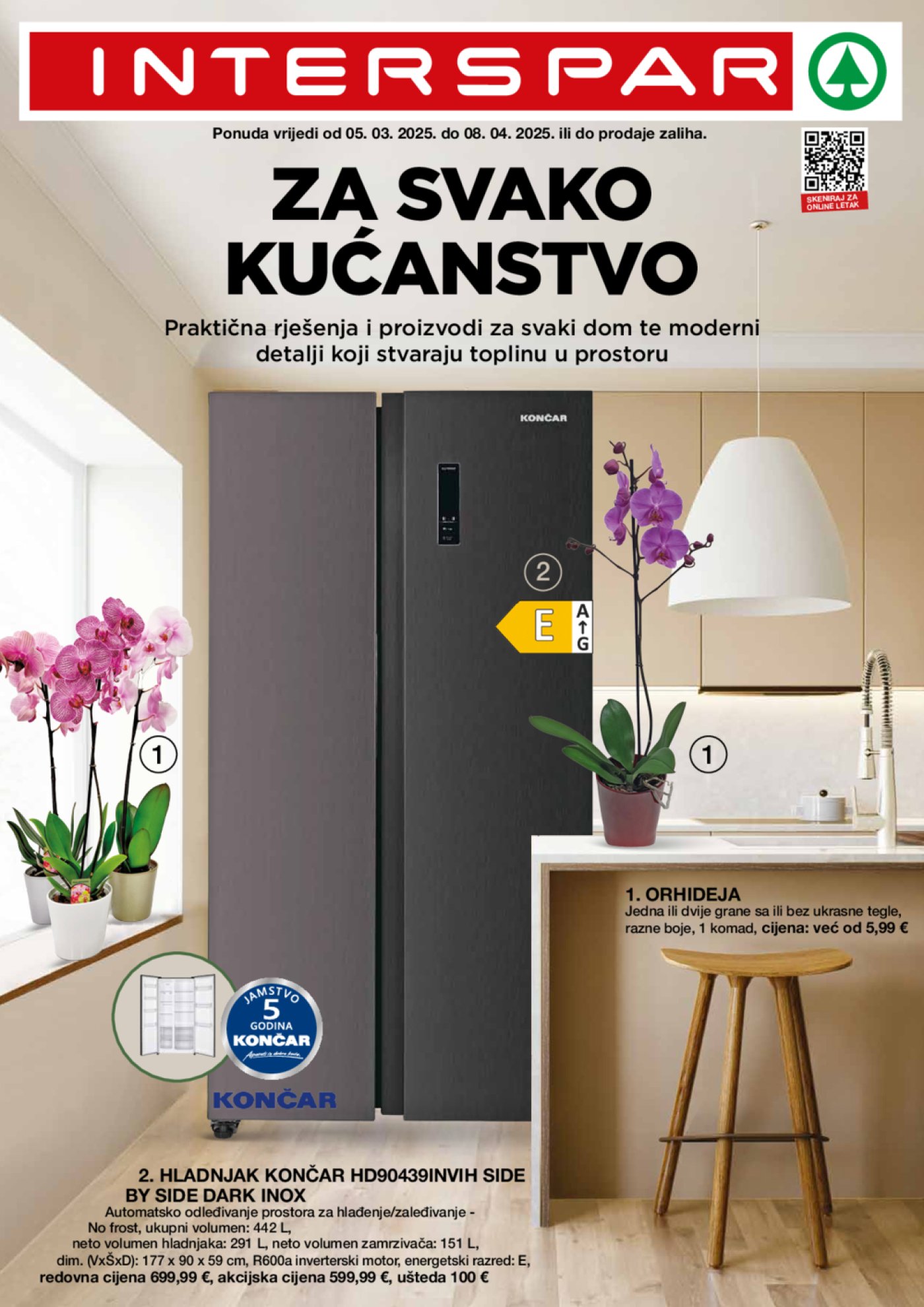 Interspar katalog Za svako kućanstvo 05.03. - 08.04.2025.
