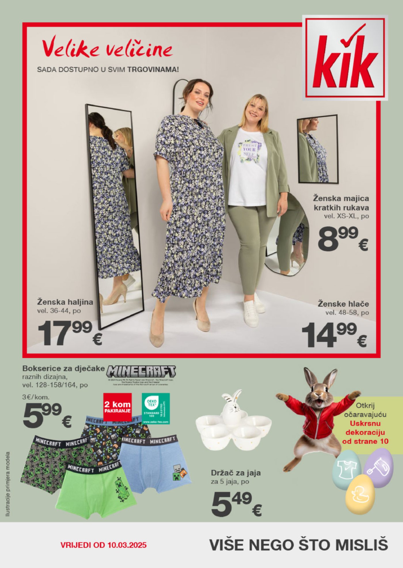KiK katalog Više nego što misliš 10.03.-16.03.2025.