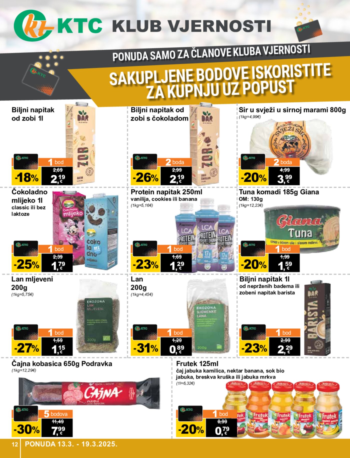 KTC katalog Široka potrošnja 13.03. - 19.03.2025.