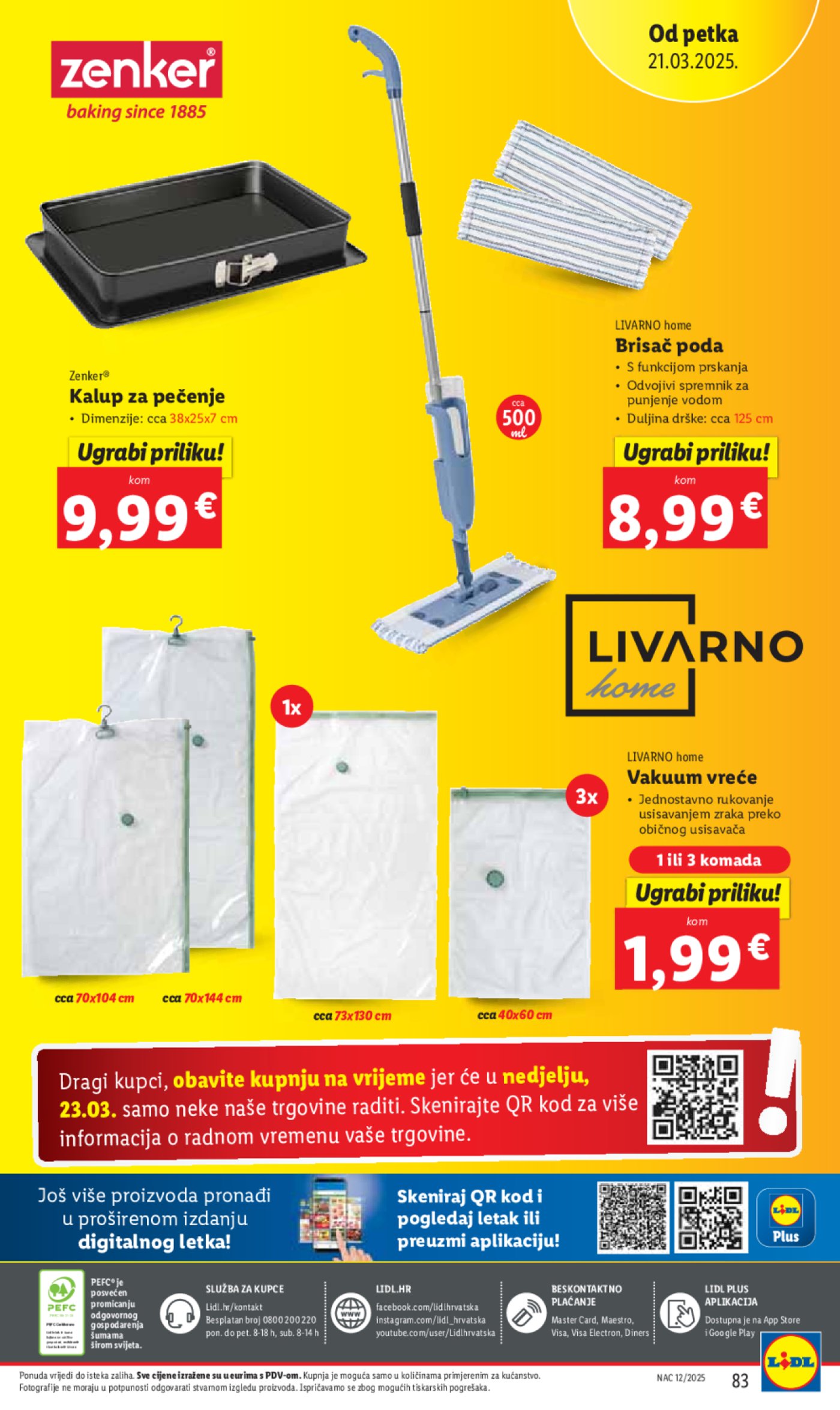 Lidl katalog Super ponuda od ponedjeljka 17.03.-23.03.2025.