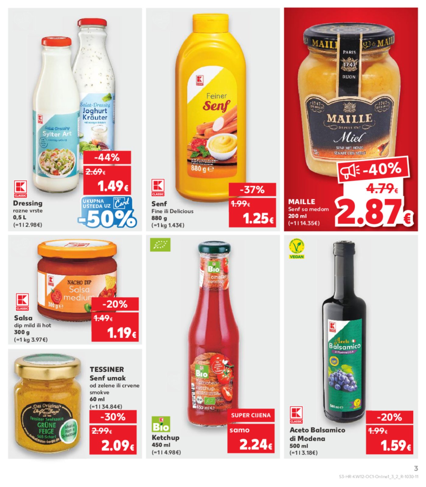 Kaufland katalog Kaufland marke 19.03.-25.03.2025. Odabrane poslovnice