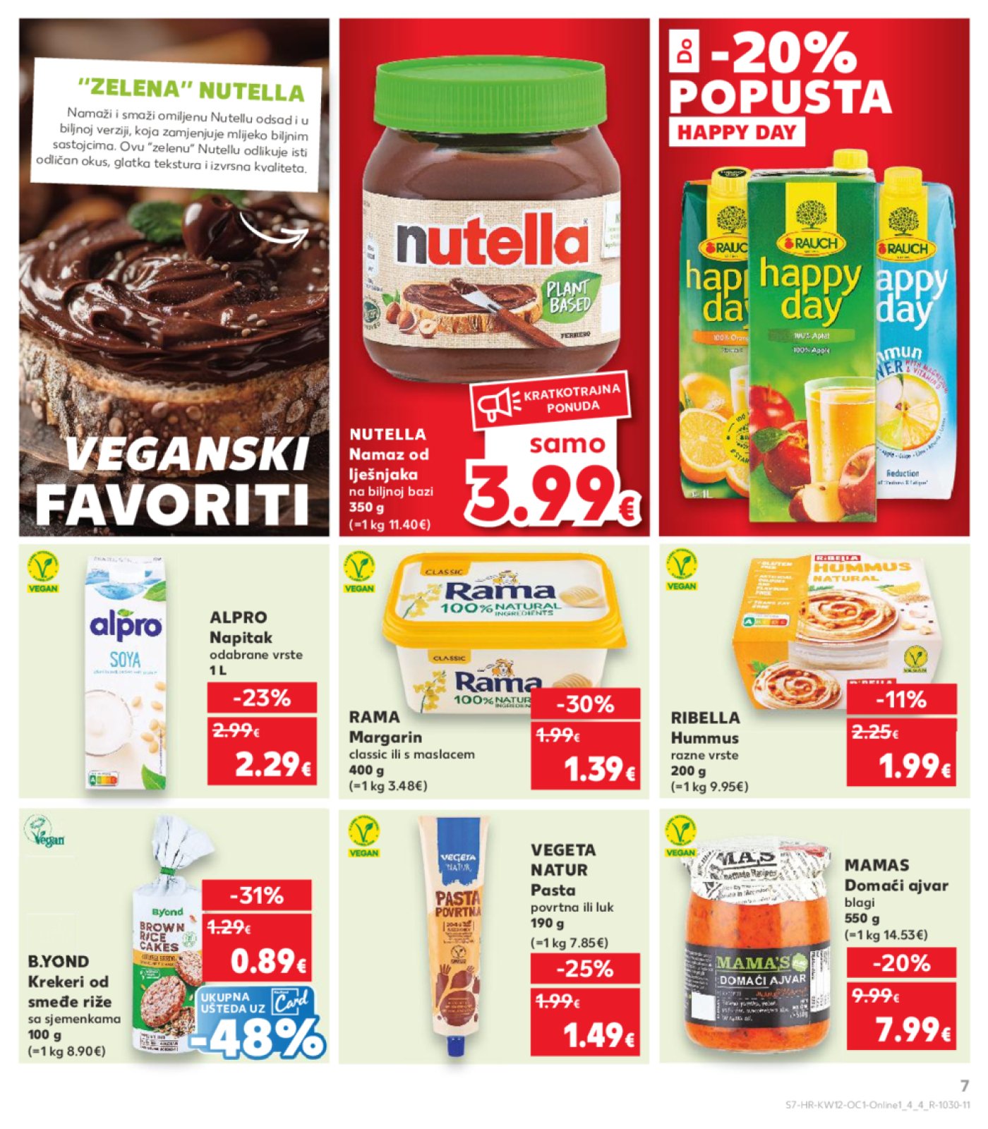Kaufland katalog Kaufland marke 19.03.-25.03.2025. Odabrane poslovnice