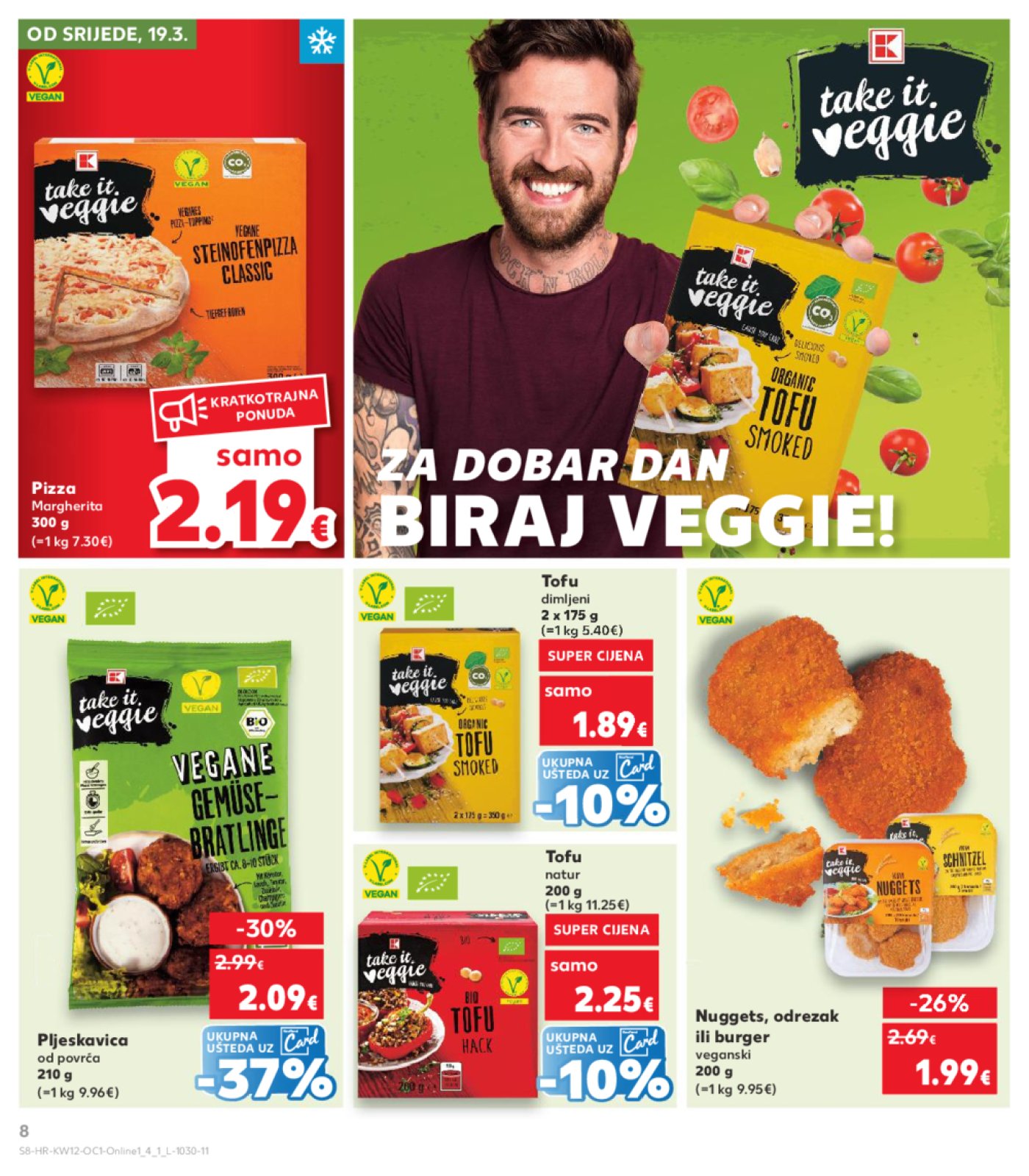 Kaufland katalog Kaufland marke 19.03.-25.03.2025. Odabrane poslovnice