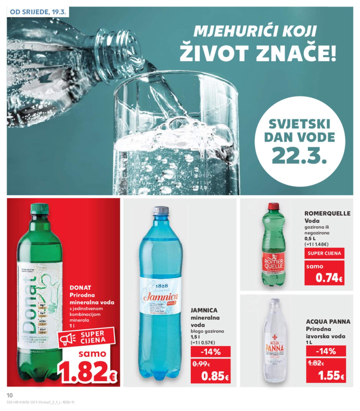 Kaufland katalog Kaufland marke 19.03.-25.03.2025. Odabrane poslovnice