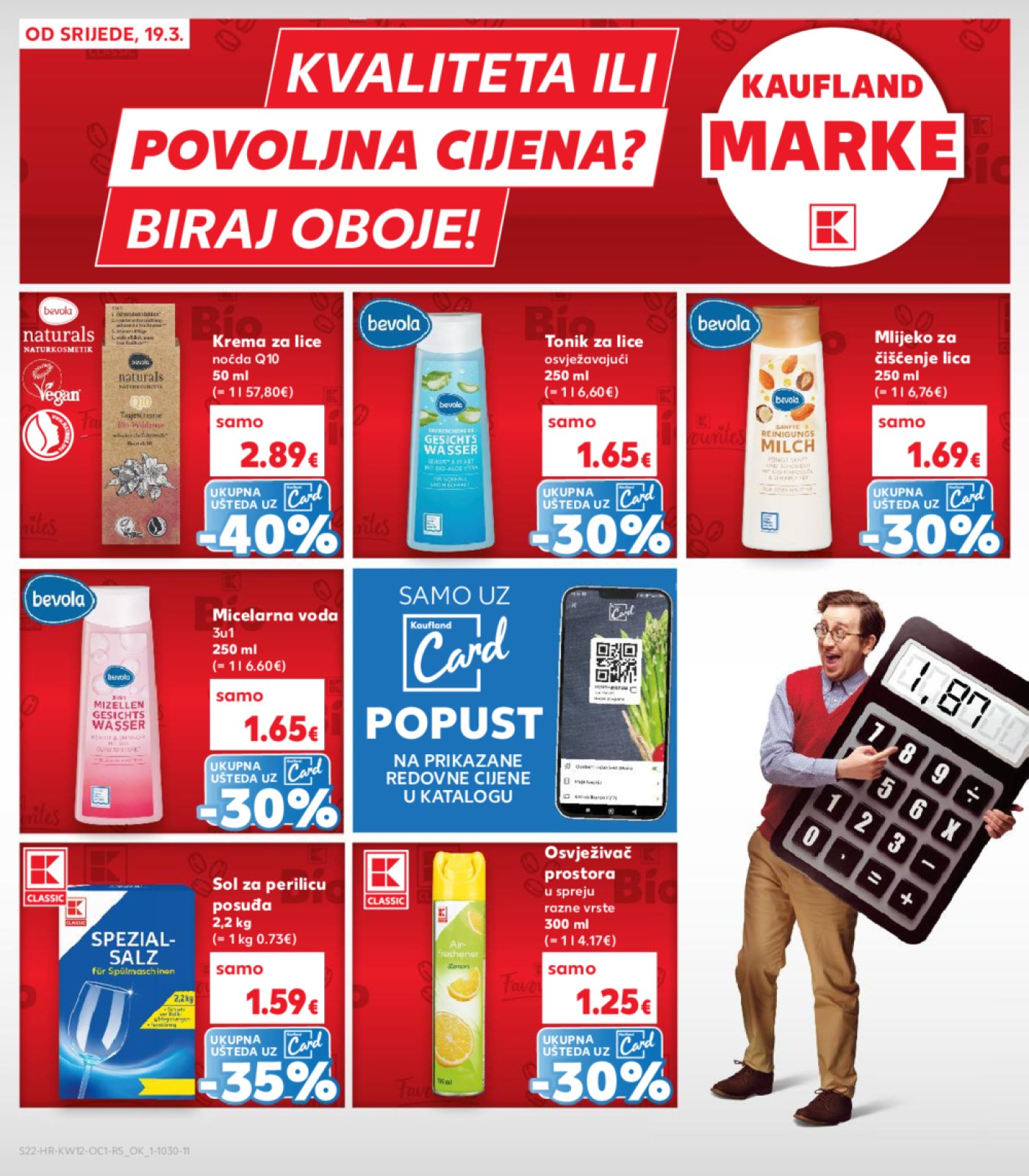 Kaufland katalog Kaufland marke 19.03.-25.03.2025. Odabrane poslovnice