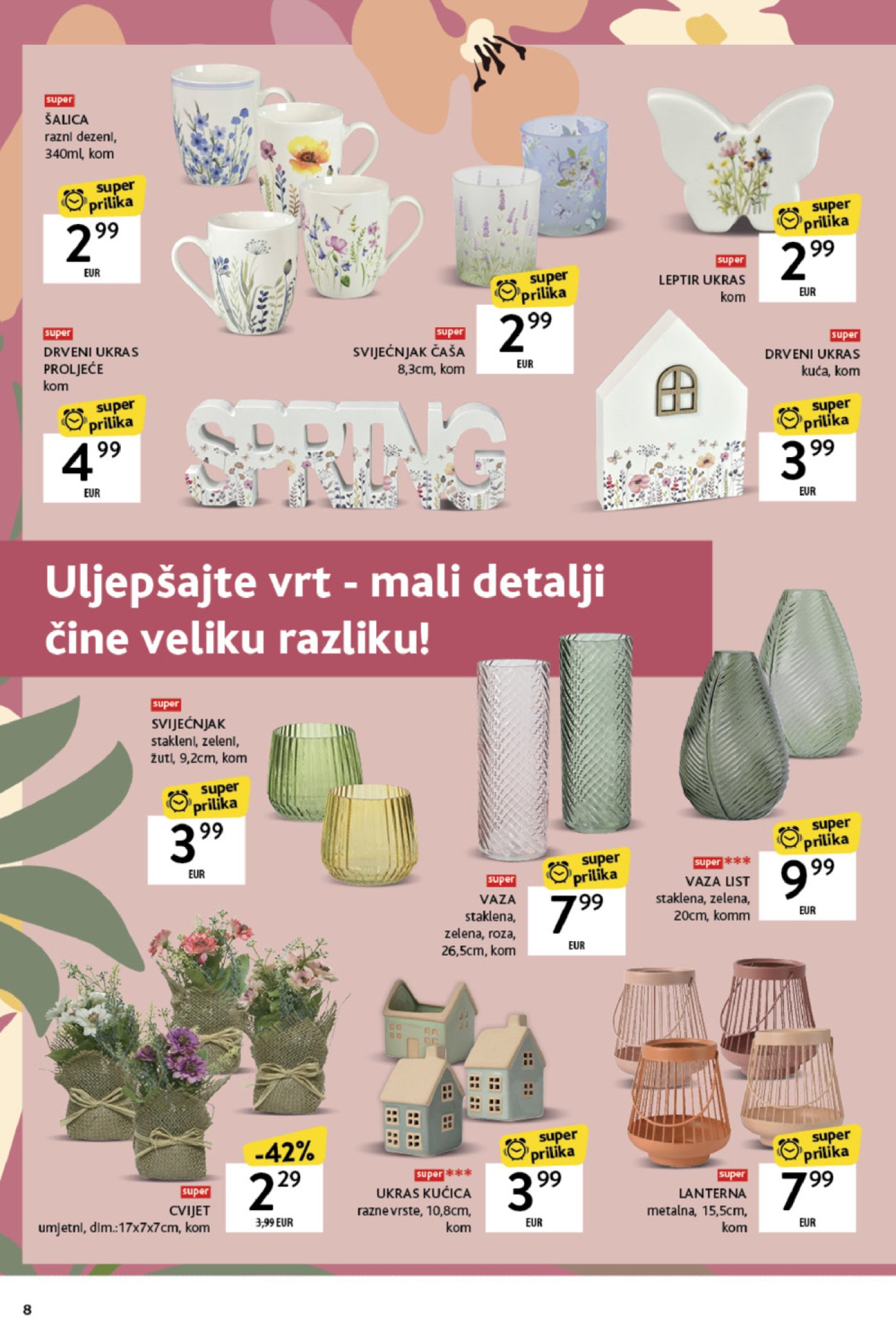 Konzum katalog Akcija Prekrasan vrt 17.03.-13.04.2025.