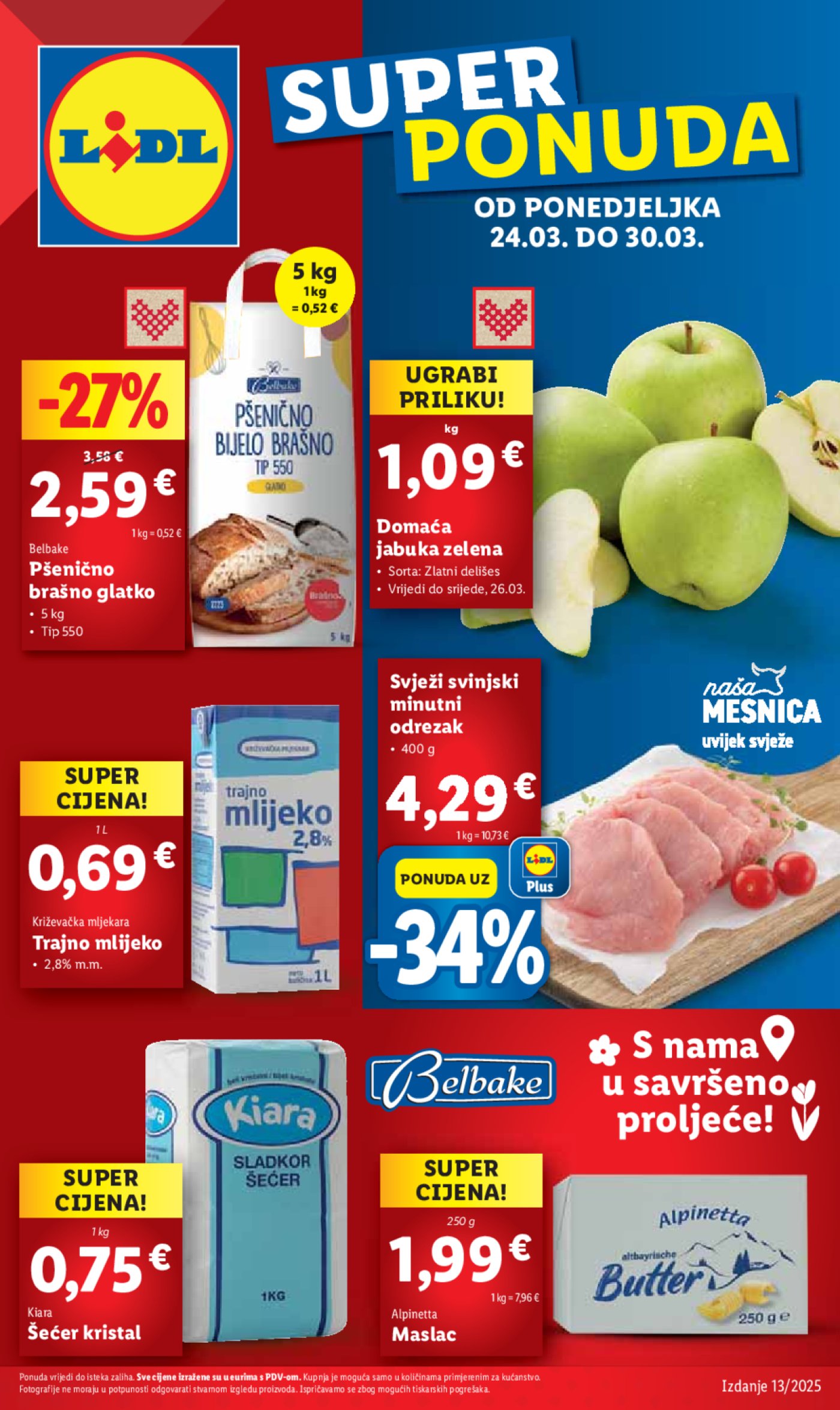 Lidl katalog Super ponuda od ponedjeljka 24.03.-30.03.2025.