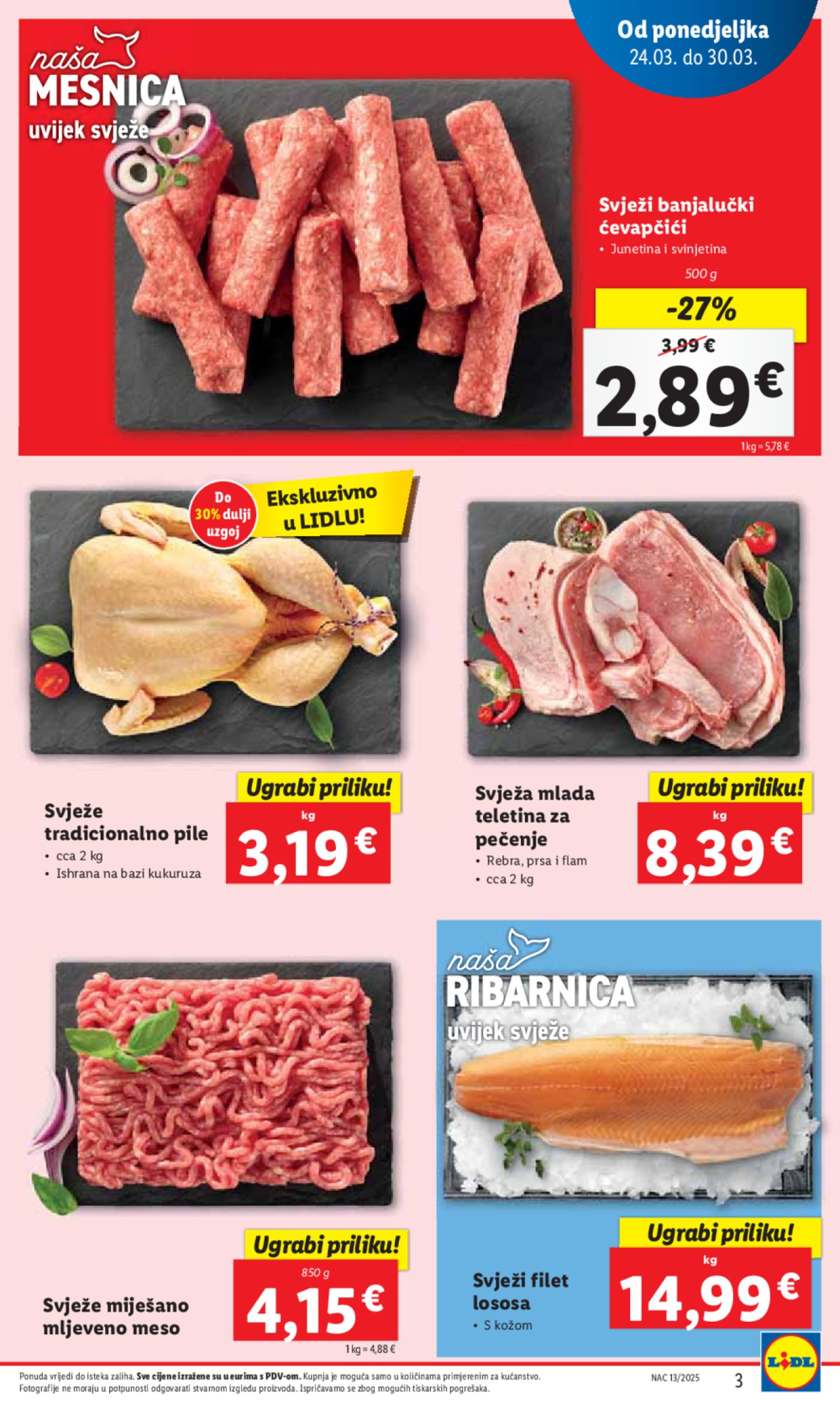 Lidl katalog Super ponuda od ponedjeljka 24.03.-30.03.2025.