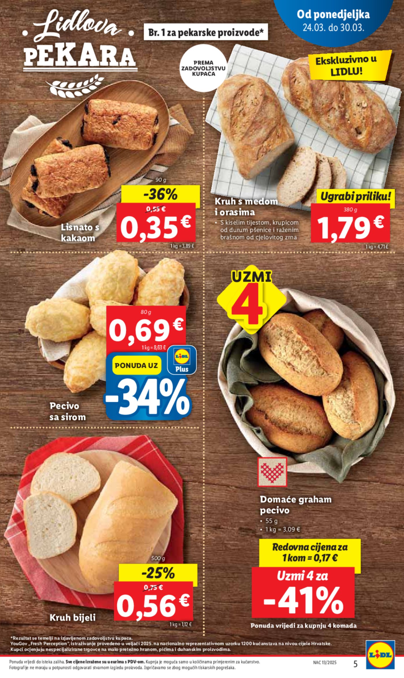 Lidl katalog Super ponuda od ponedjeljka 24.03.-30.03.2025.