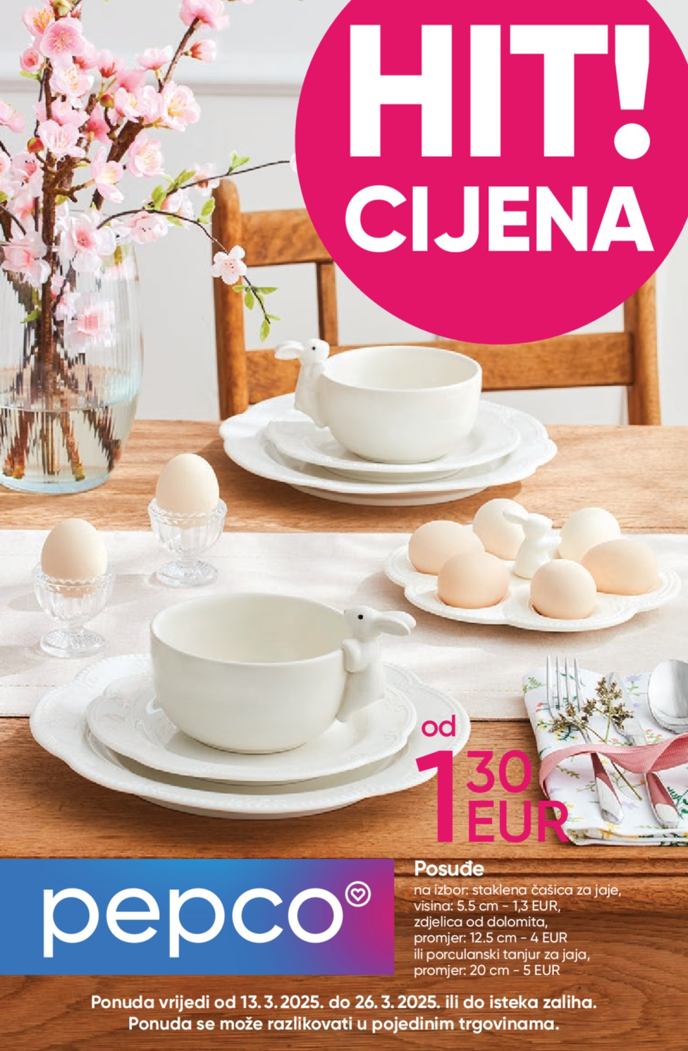 Pepco katalog Akcija 13.03.-26.03.2025.