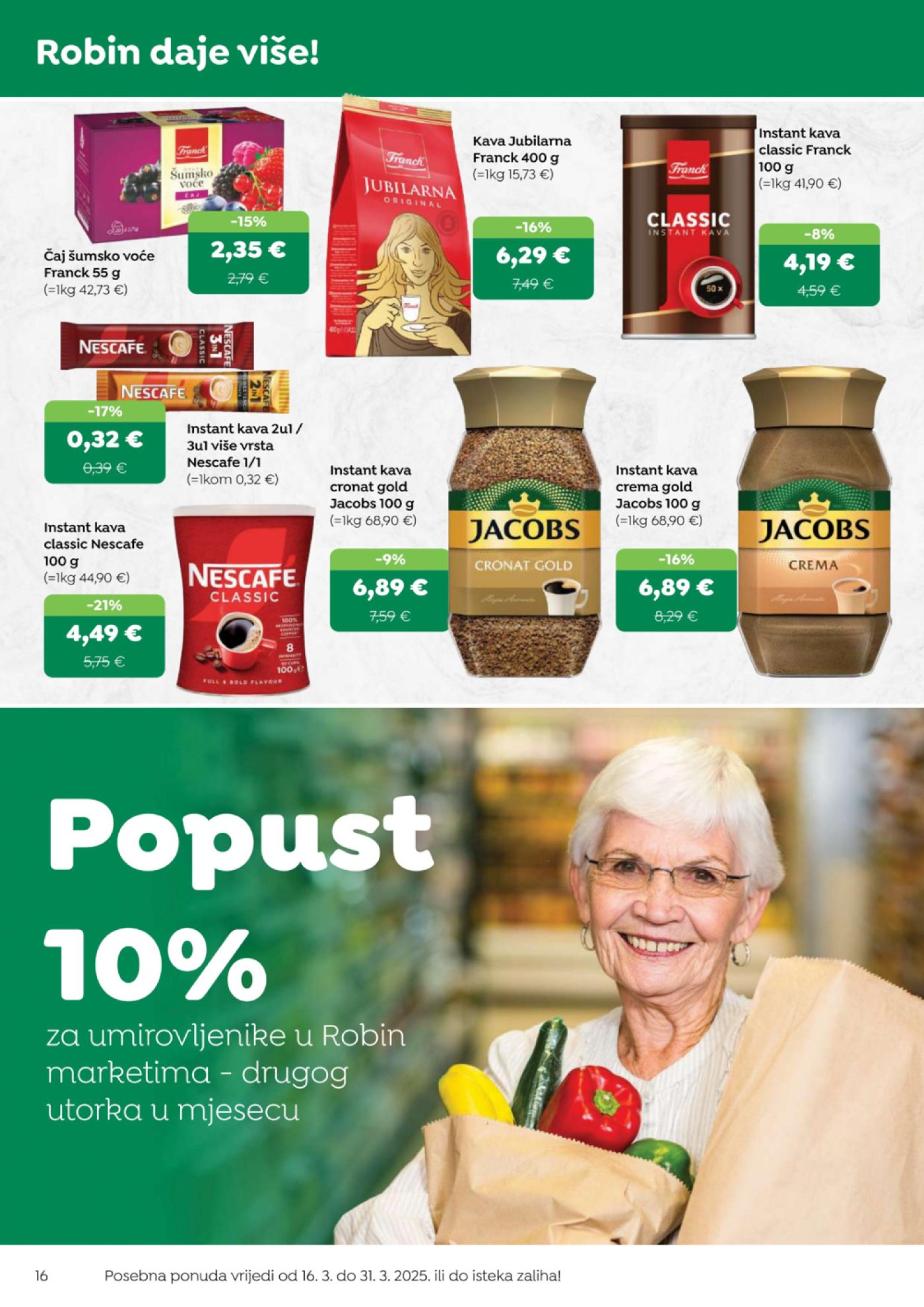 Robin katalog Akcija 16.03.-31.03.2025.