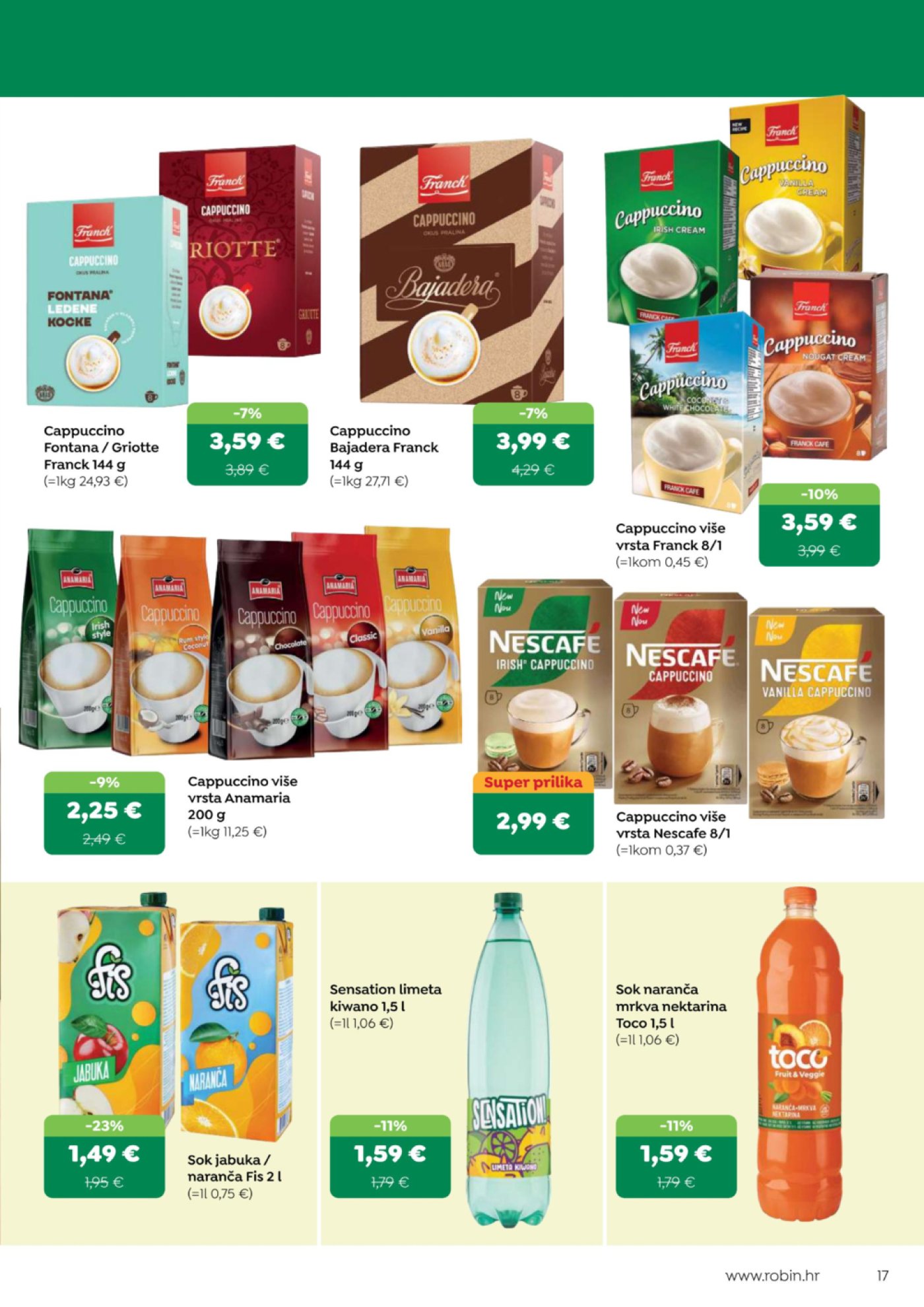 Robin katalog Akcija 16.03.-31.03.2025.