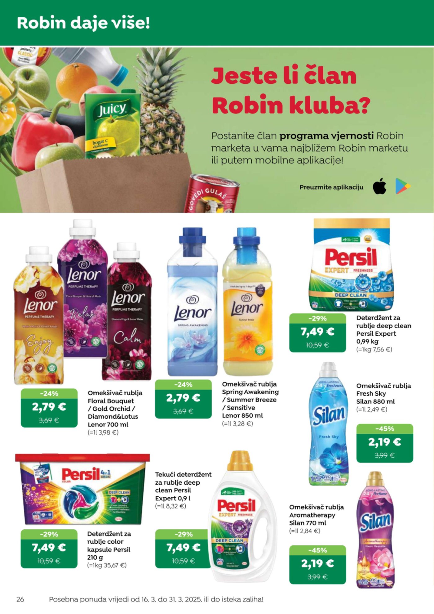 Robin katalog Akcija 16.03.-31.03.2025.
