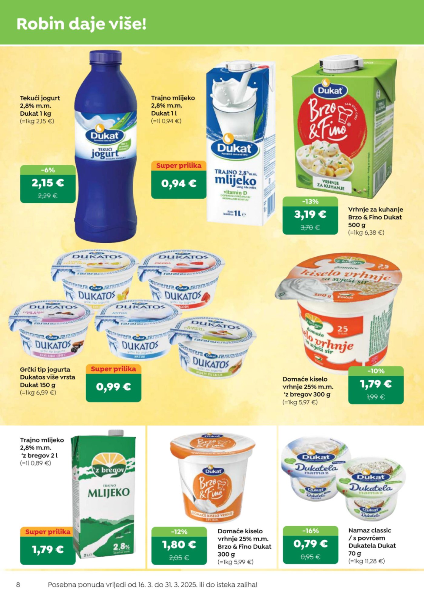 Robin katalog Akcija 16.03.-31.03.2025.