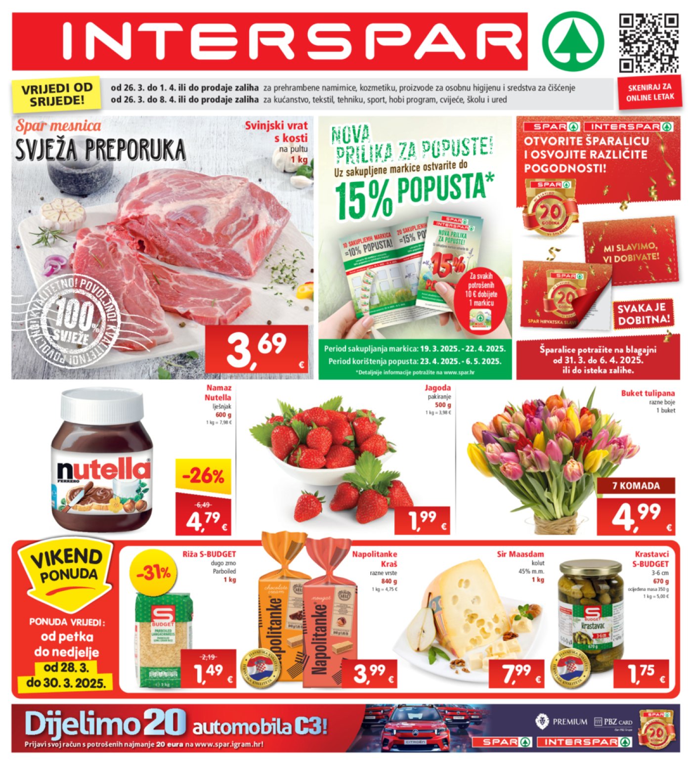 INTERSPAR katalog Akcija 26.03.-01.04.2025.
