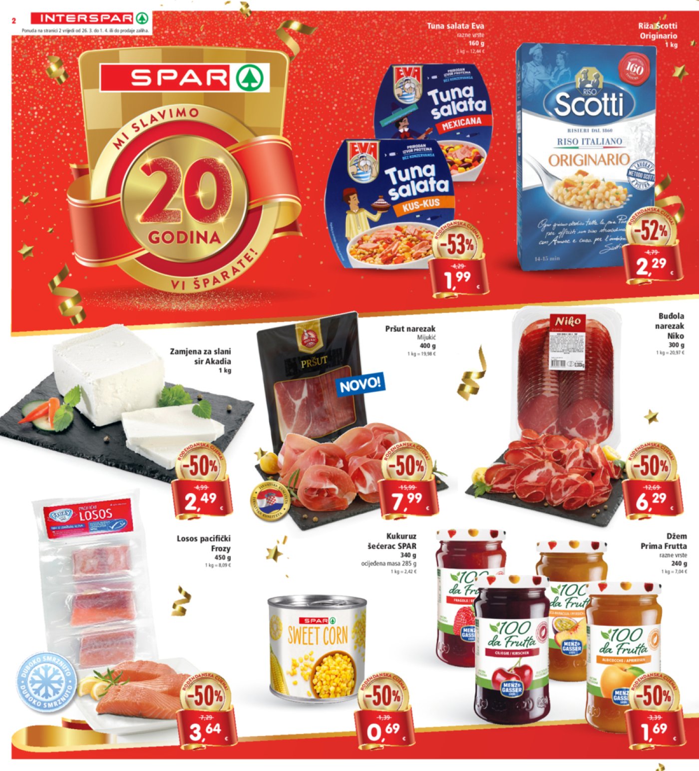 INTERSPAR katalog Akcija 26.03.-01.04.2025.