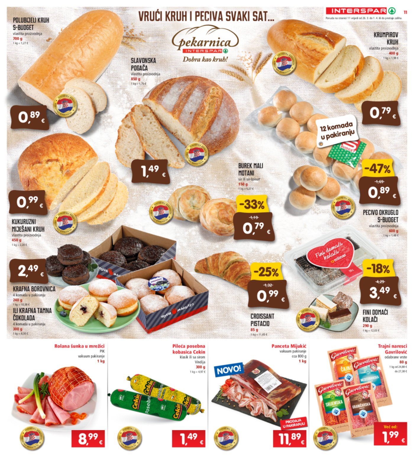INTERSPAR katalog Akcija 26.03.-01.04.2025.