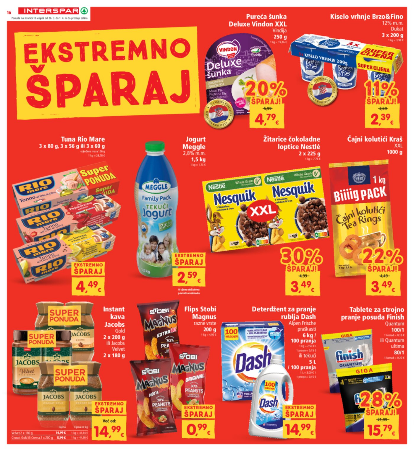 INTERSPAR katalog Akcija 26.03.-01.04.2025.