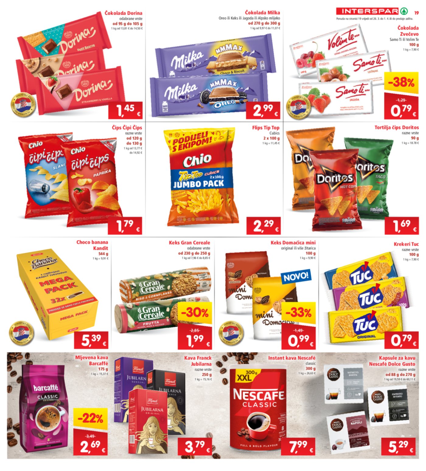 INTERSPAR katalog Akcija 26.03.-01.04.2025.