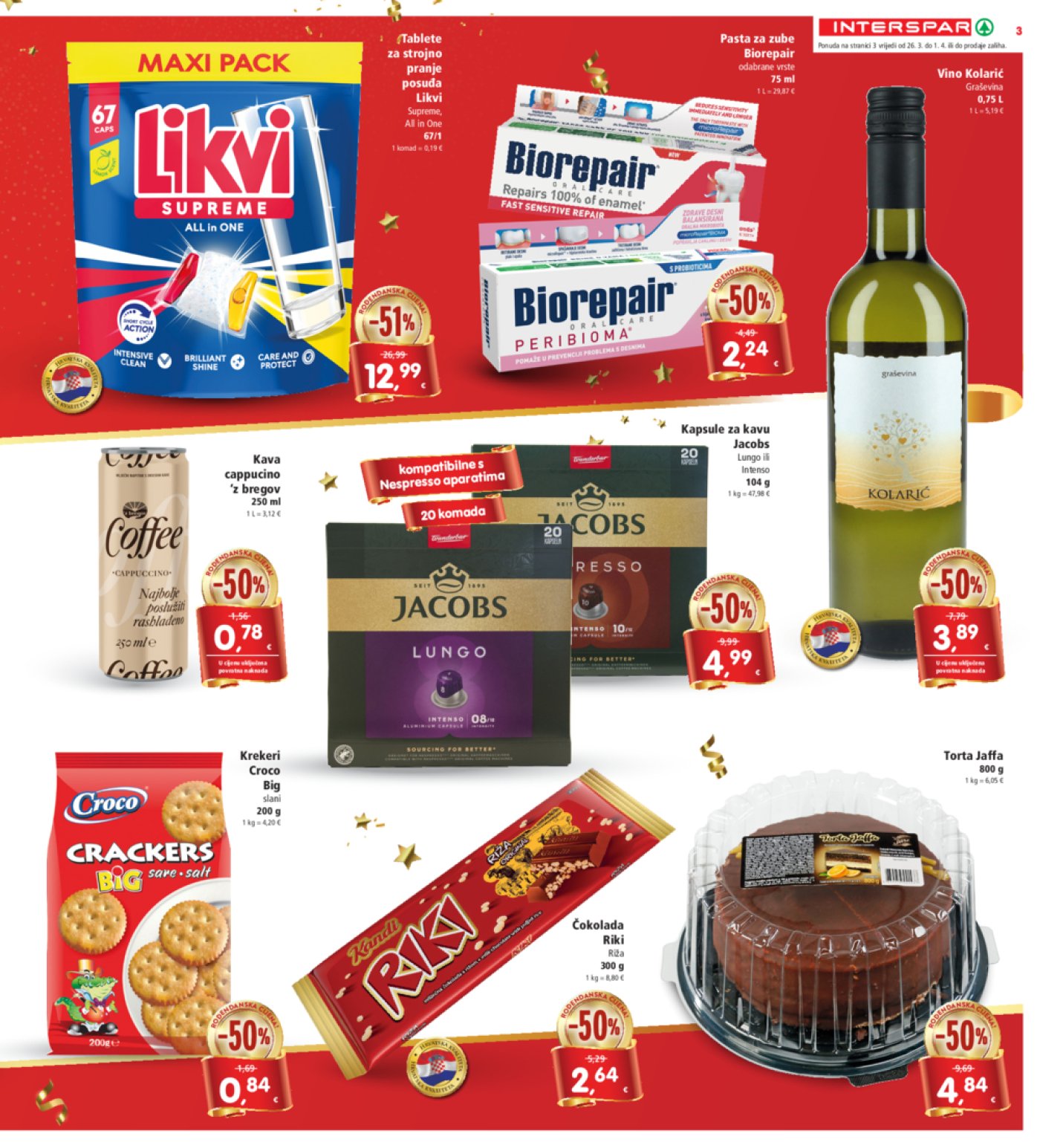 INTERSPAR katalog Akcija 26.03.-01.04.2025.