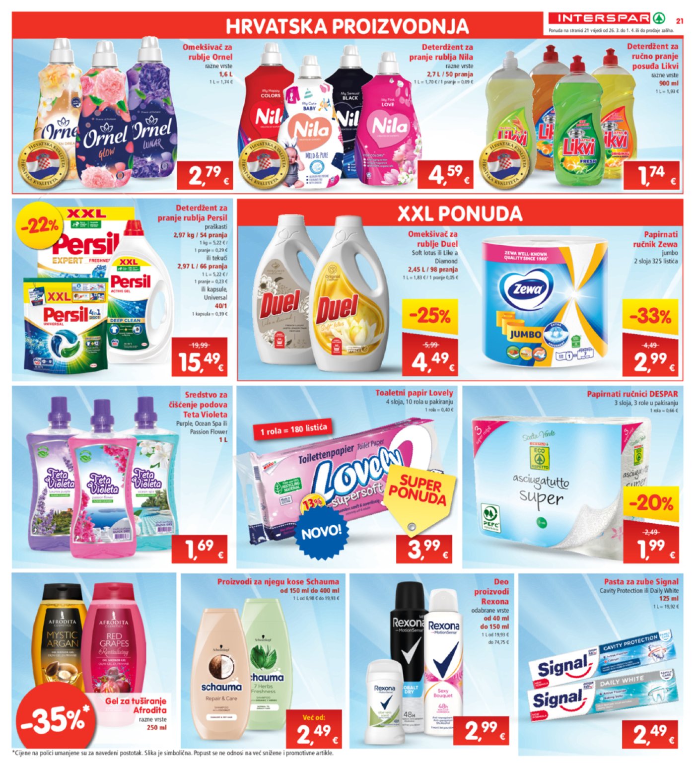 INTERSPAR katalog Akcija 26.03.-01.04.2025.