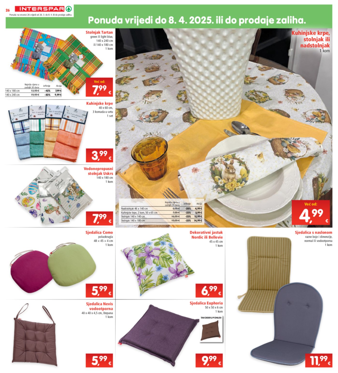 INTERSPAR katalog Akcija 26.03.-01.04.2025.