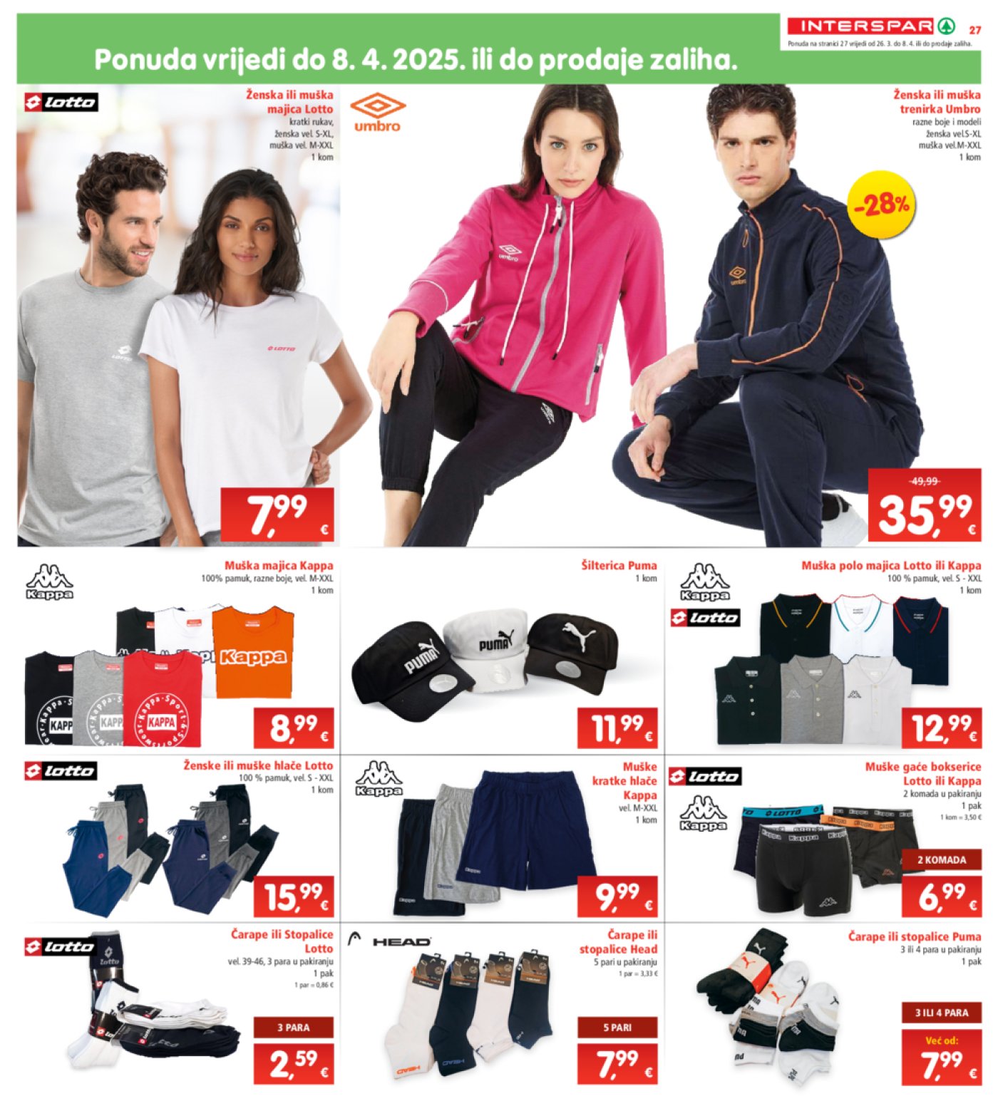 INTERSPAR katalog Akcija 26.03.-01.04.2025.