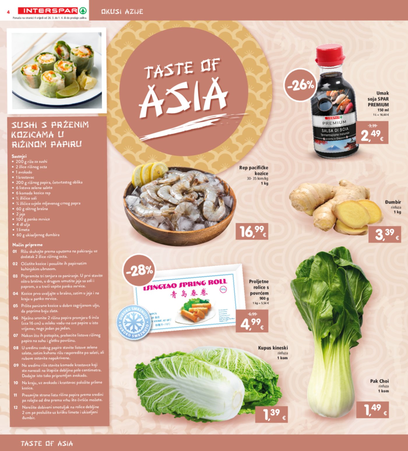 INTERSPAR katalog Akcija 26.03.-01.04.2025.