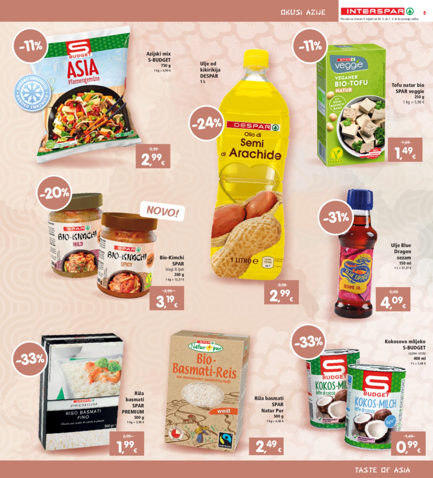 INTERSPAR katalog Akcija 26.03.-01.04.2025.