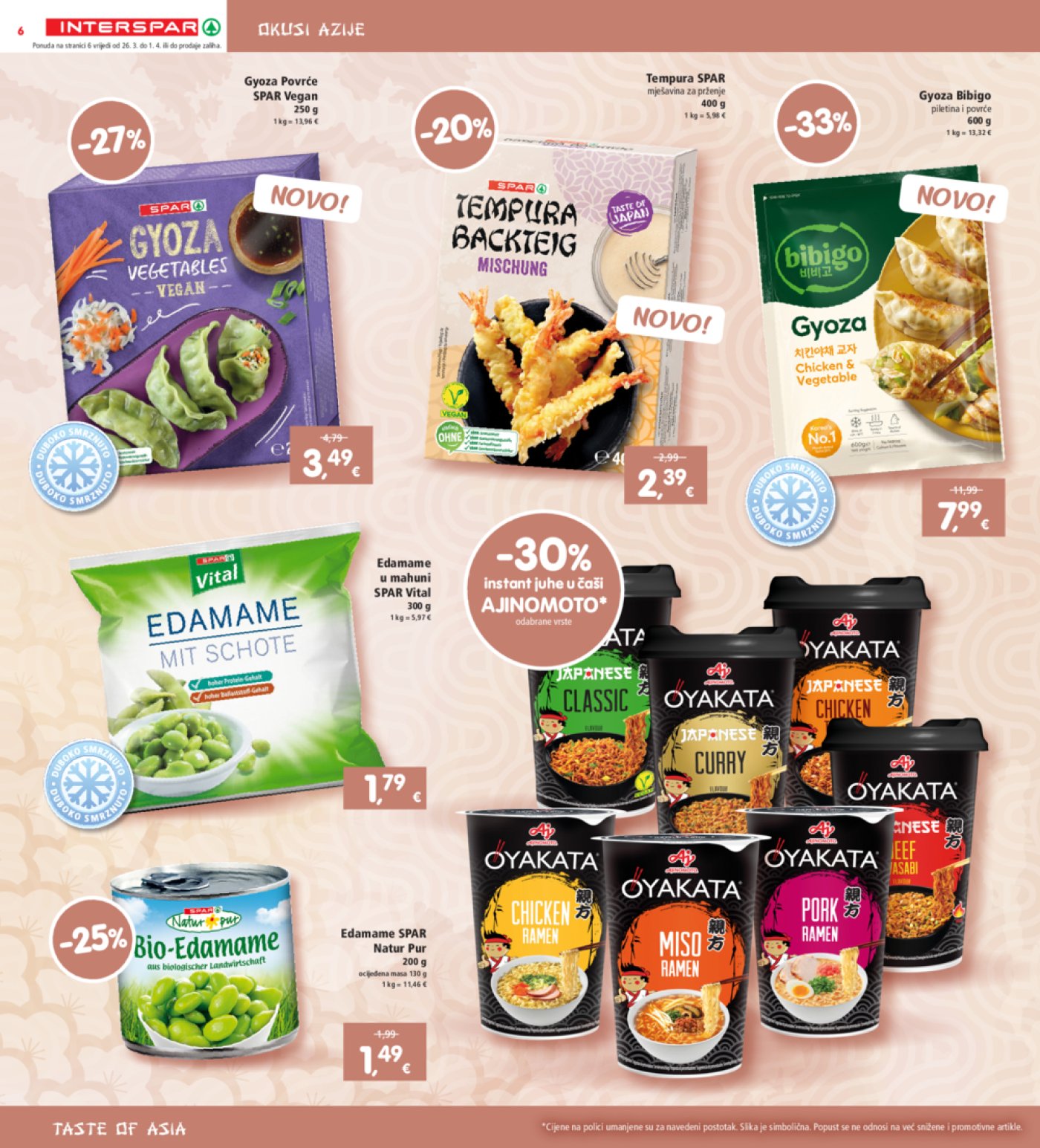 INTERSPAR katalog Akcija 26.03.-01.04.2025.