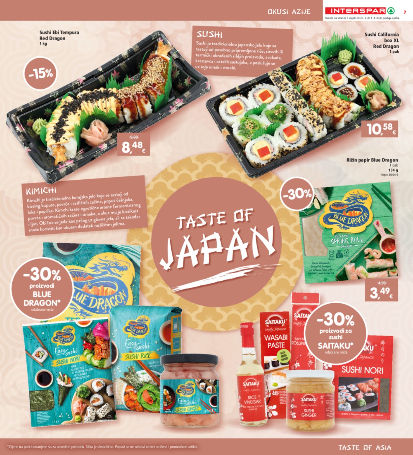 INTERSPAR katalog Akcija 26.03.-01.04.2025.