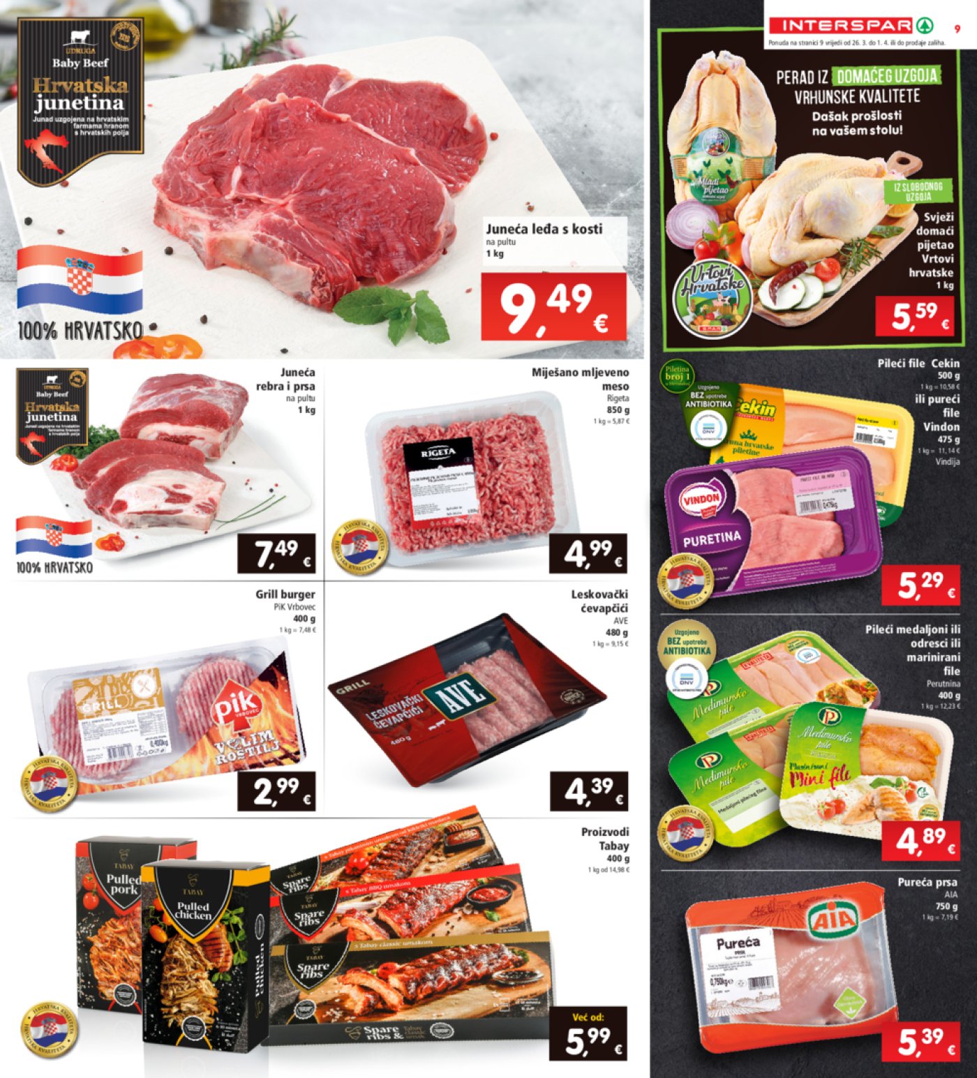 INTERSPAR katalog Akcija 26.03.-01.04.2025.
