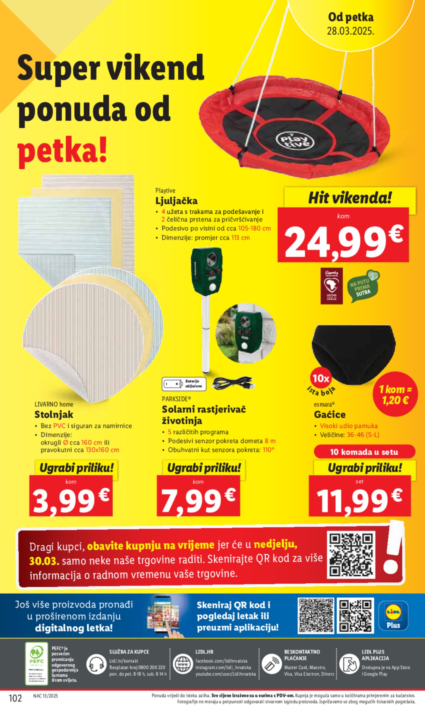 Lidl katalog Super ponuda od ponedjeljka 24.03.-30.03.2025.