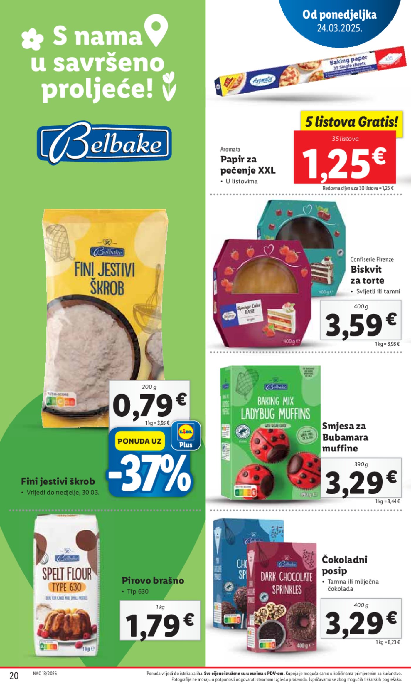 Lidl katalog Super ponuda od ponedjeljka 24.03.-30.03.2025.