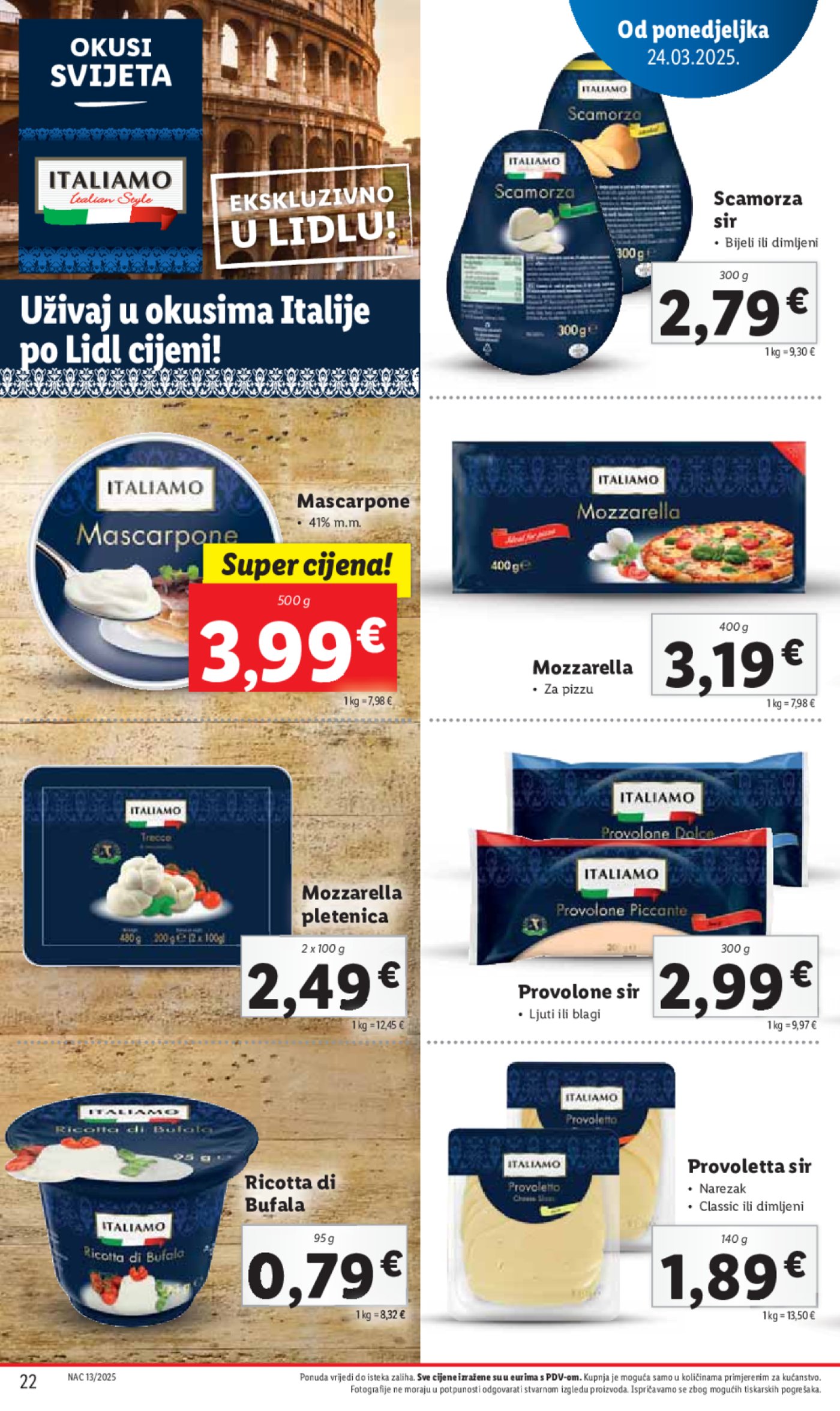 Lidl katalog Super ponuda od ponedjeljka 24.03.-30.03.2025.