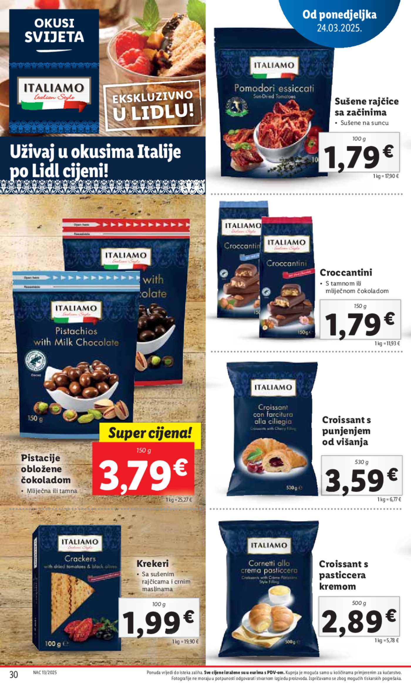 Lidl katalog Super ponuda od ponedjeljka 24.03.-30.03.2025.