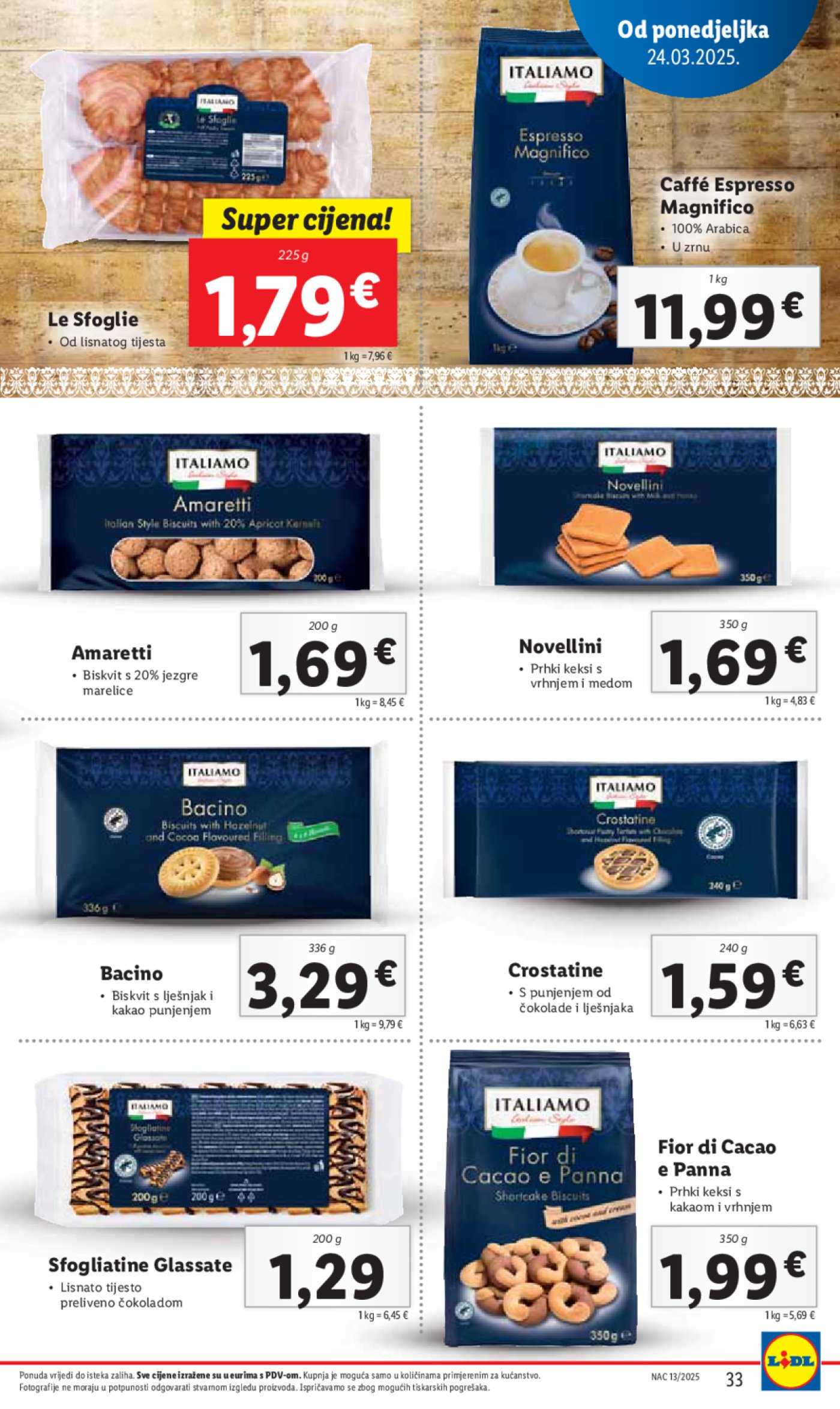 Lidl katalog Super ponuda od ponedjeljka 24.03.-30.03.2025.