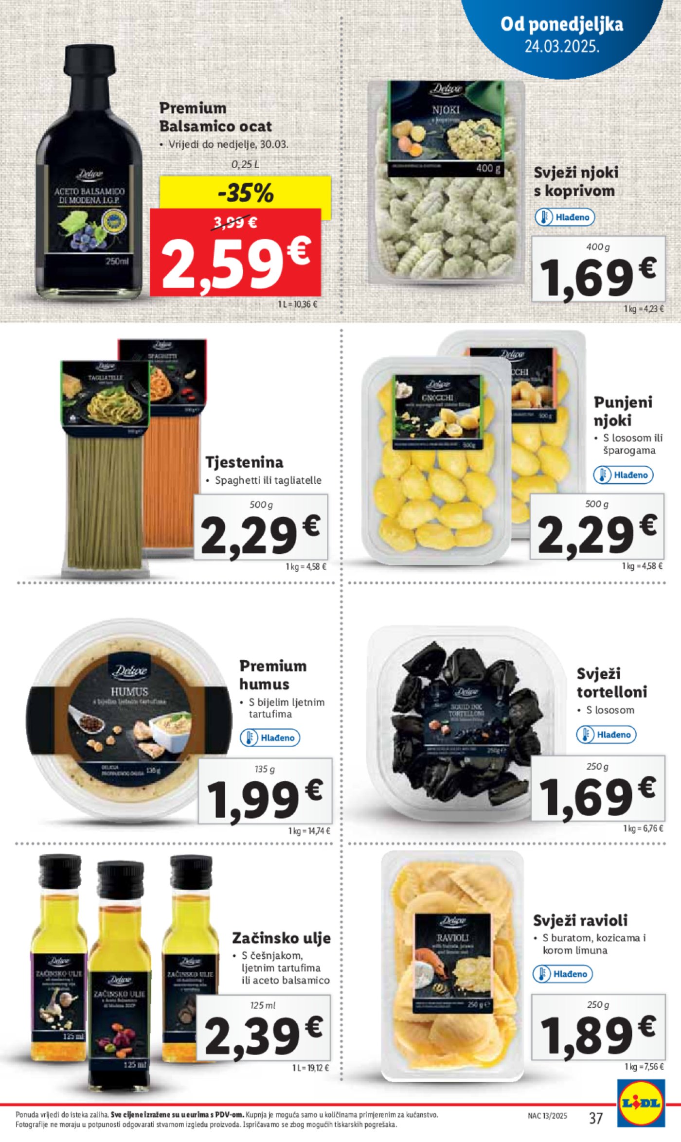 Lidl katalog Super ponuda od ponedjeljka 24.03.-30.03.2025.