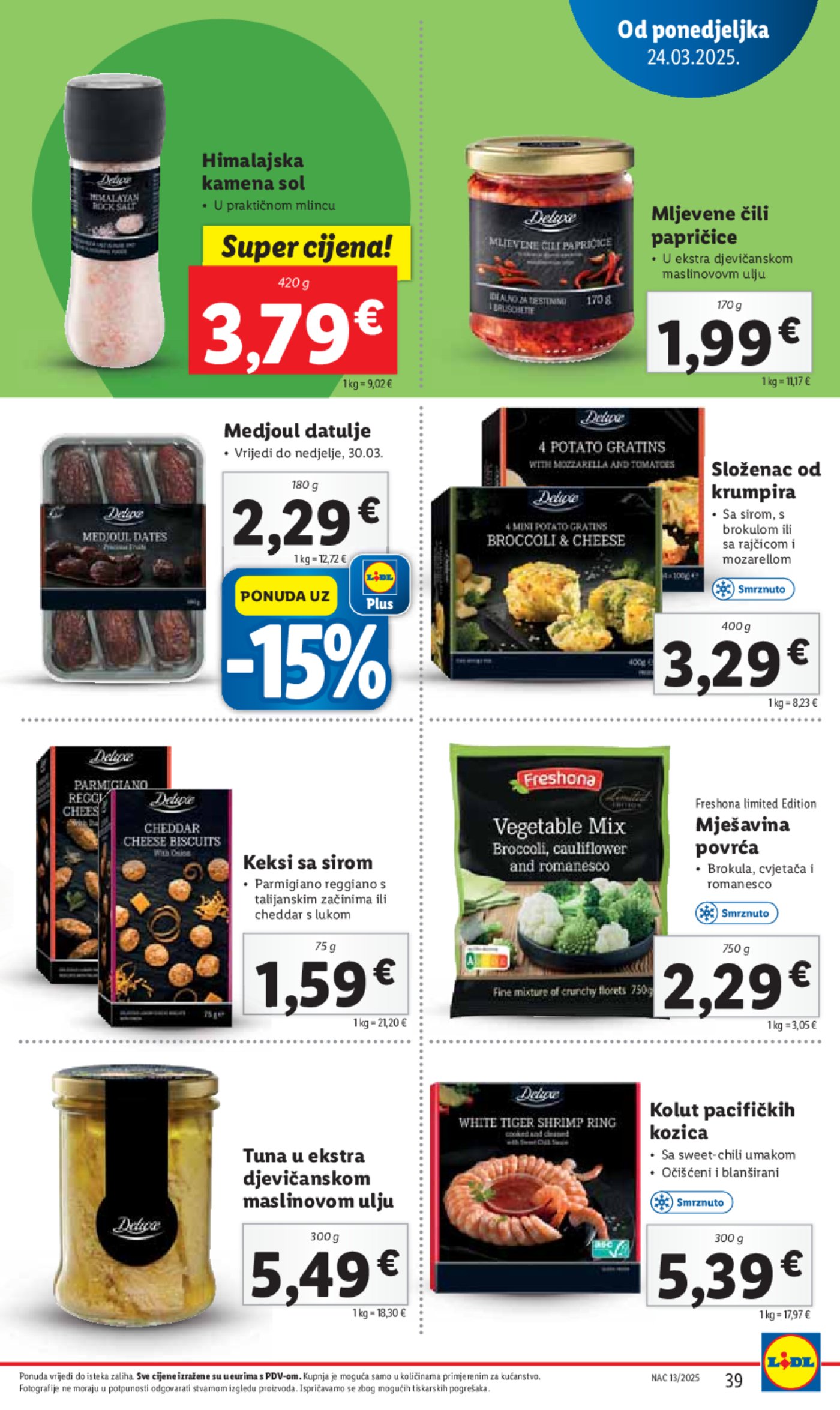 Lidl katalog Super ponuda od ponedjeljka 24.03.-30.03.2025.